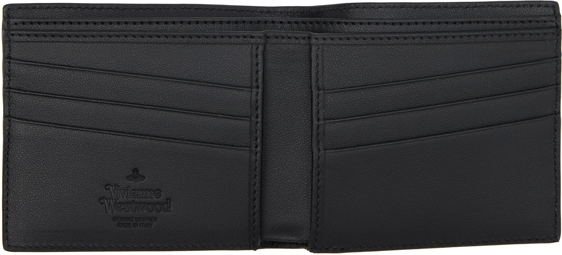 Vivienne Westwood: Black Billfold Wallet | SSENSE Canada