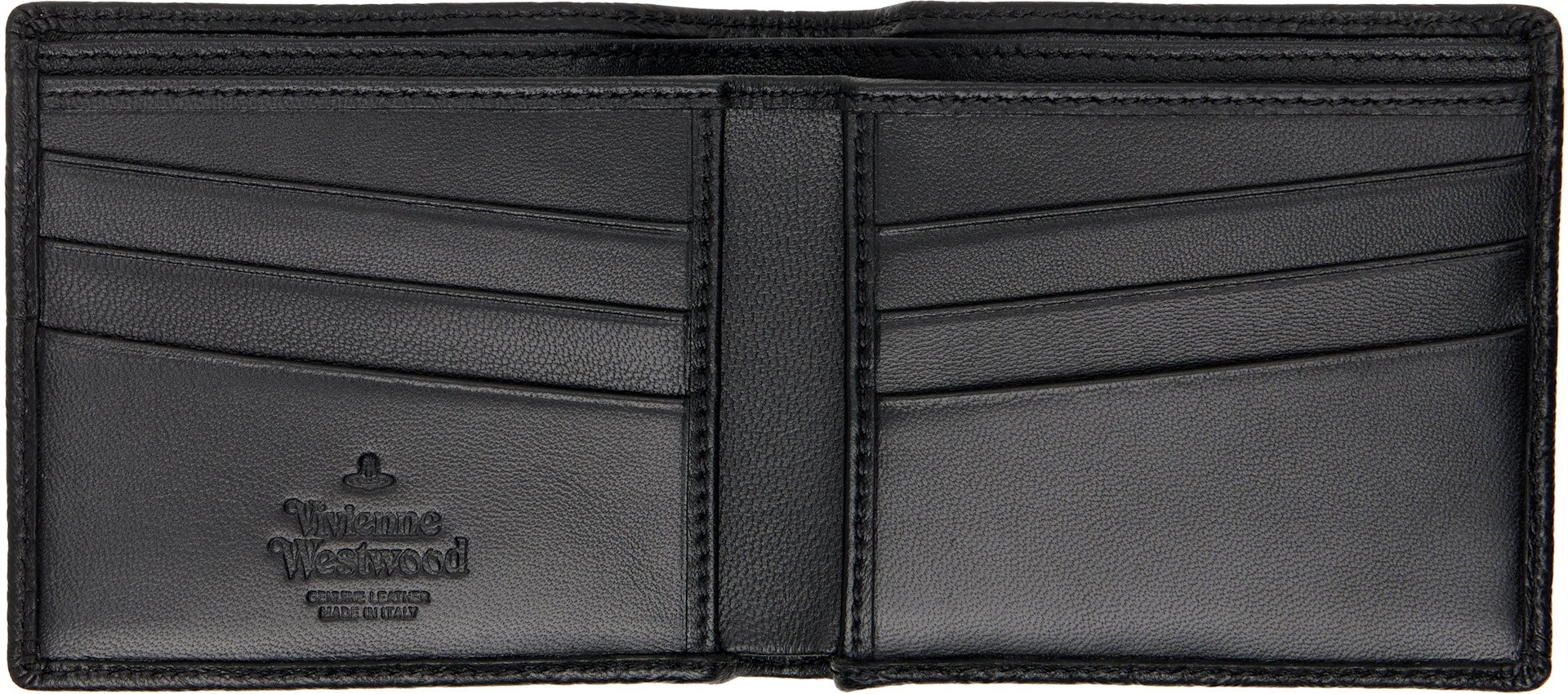 Vivienne Westwood: Black Billfold Man Wallet | SSENSE