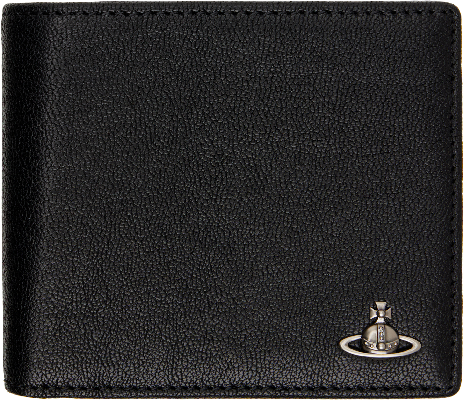 Vivienne Westwood: Black Billfold Man Wallet | SSENSE