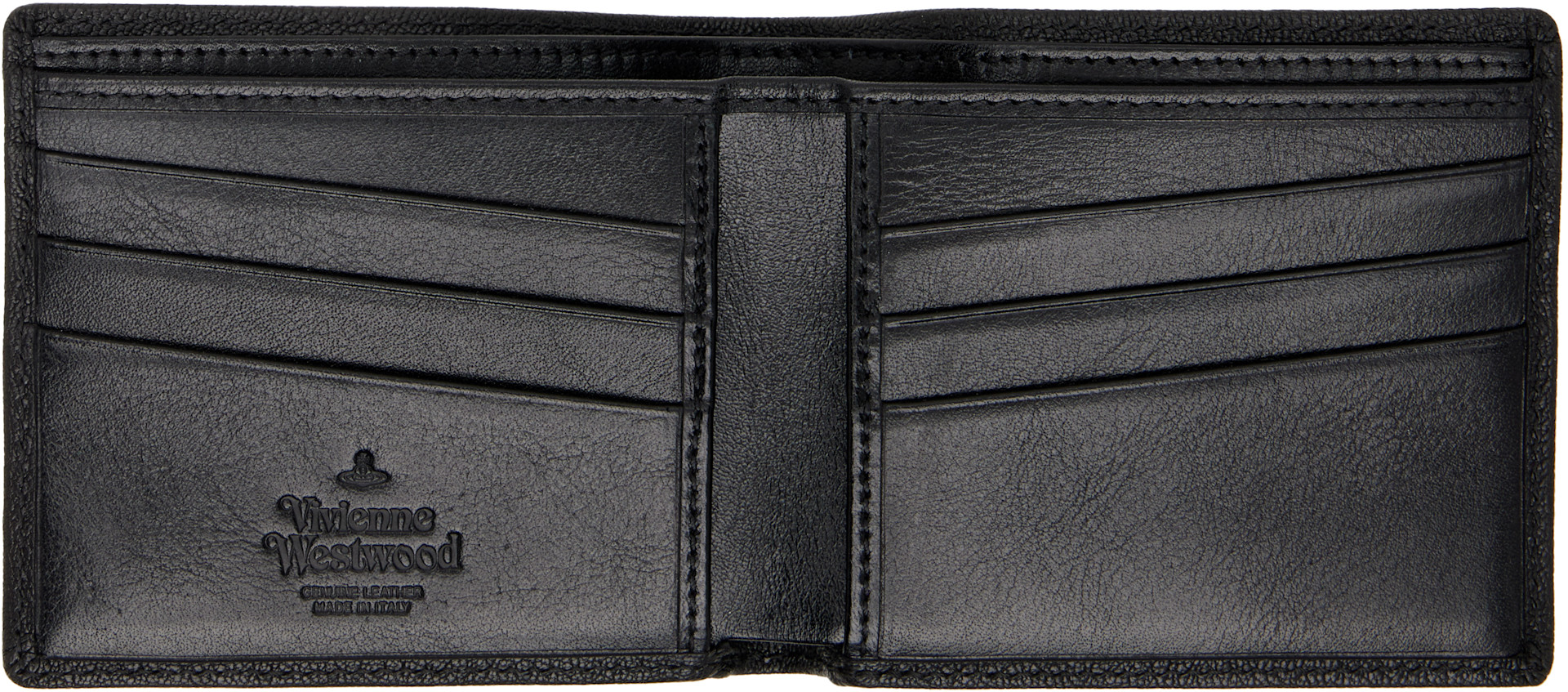 Vivienne Westwood: Black Billfold Man Wallet | SSENSE