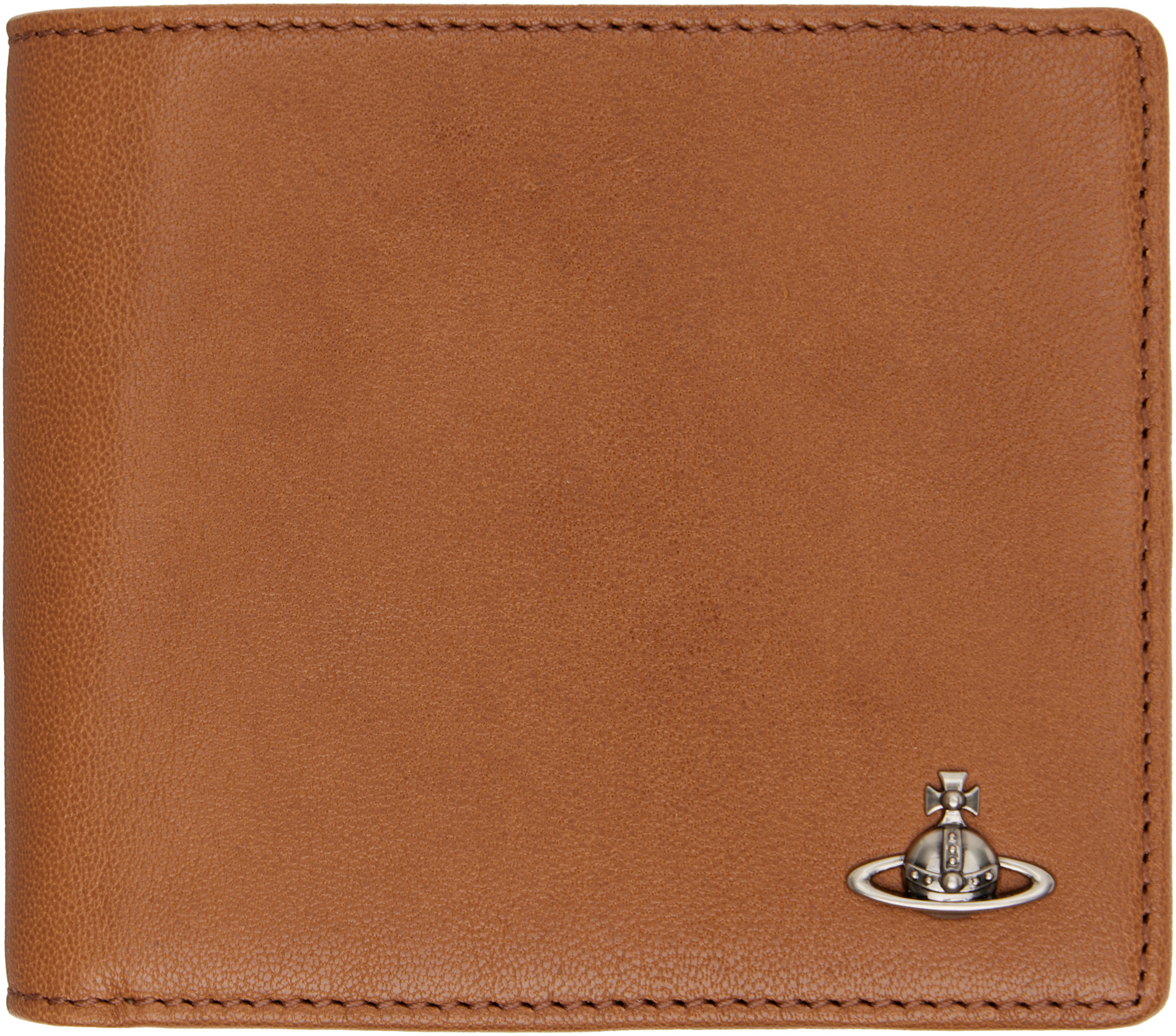Vivienne Westwood: Brown Coin Pocket Man Wallet | SSENSE