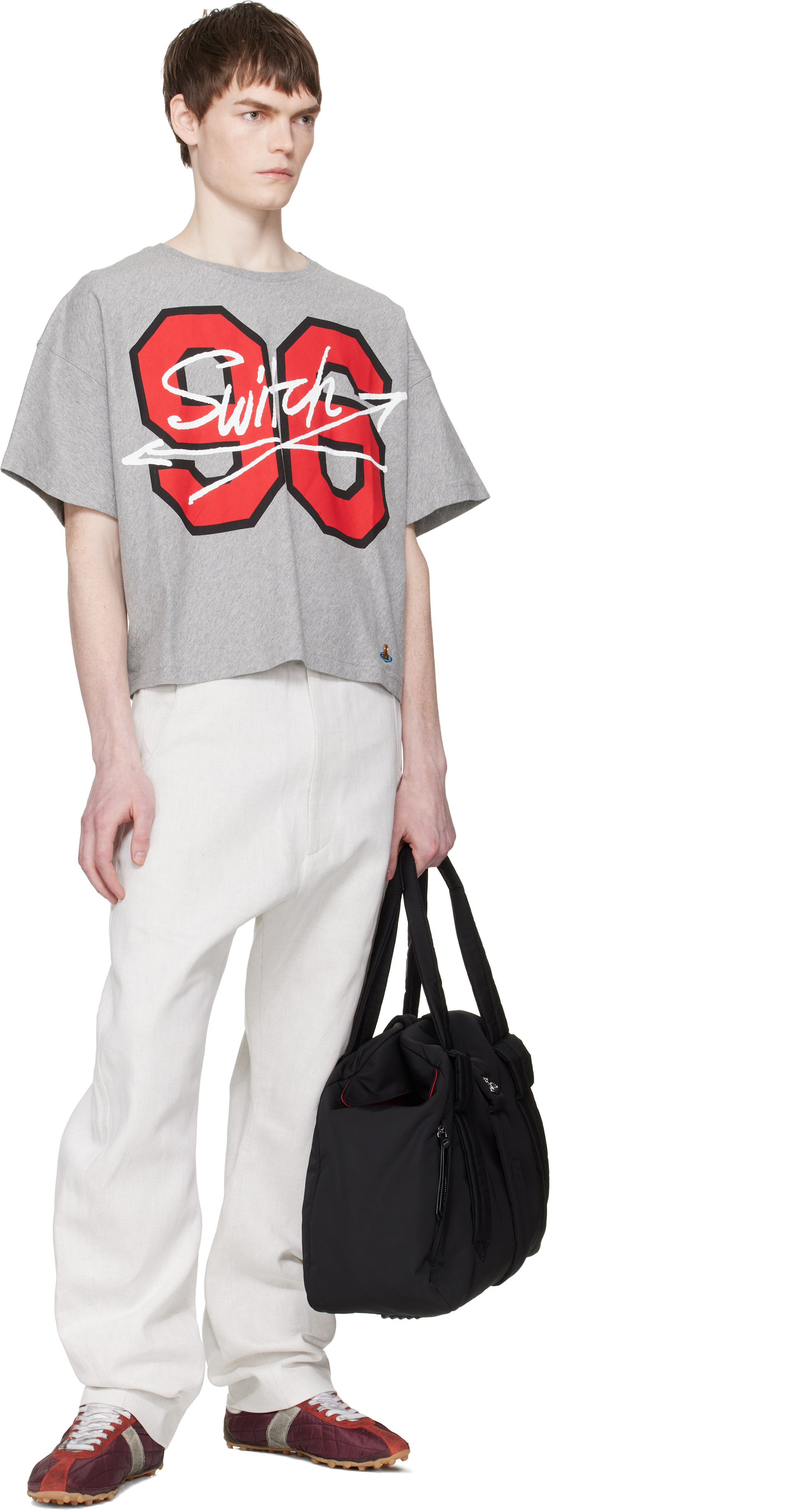 なかむらゆうき　Vivienne Westwood MAN オーブダッフル Vivienne Westwood: ブラック Utility Drill Sidney Weekender