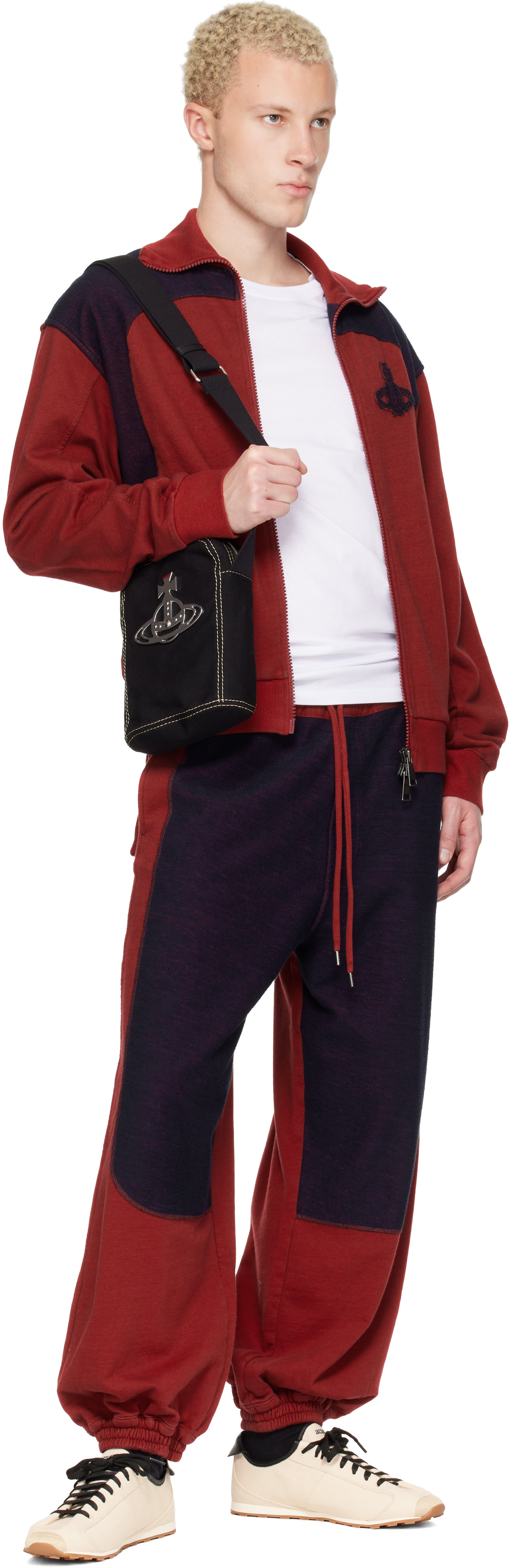 Vivienne Westwood: Black Luke Crossbody Bag | SSENSE