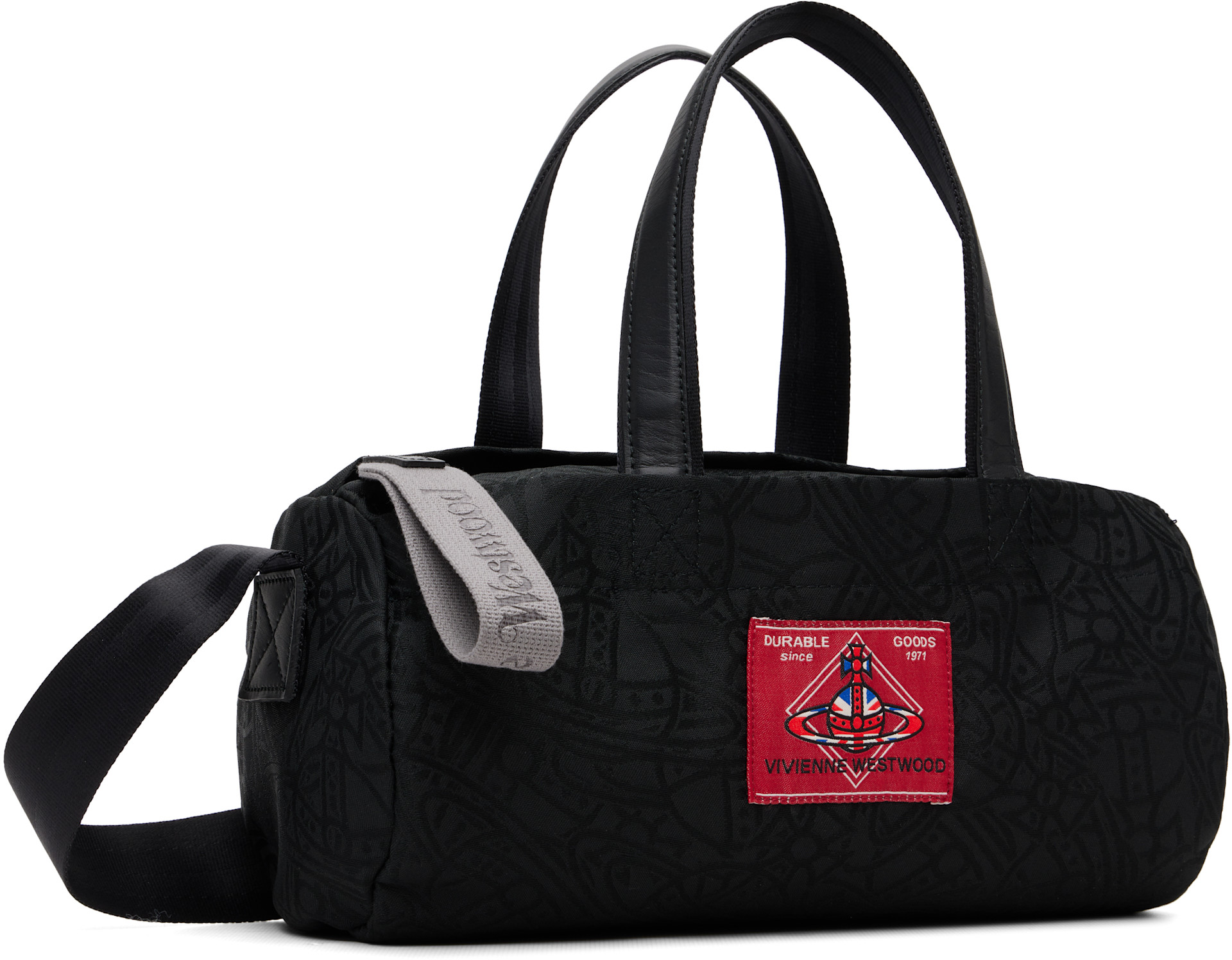 Vivienne Westwood: Black Paul Cylinder Crossbody Bag | SSENSE
