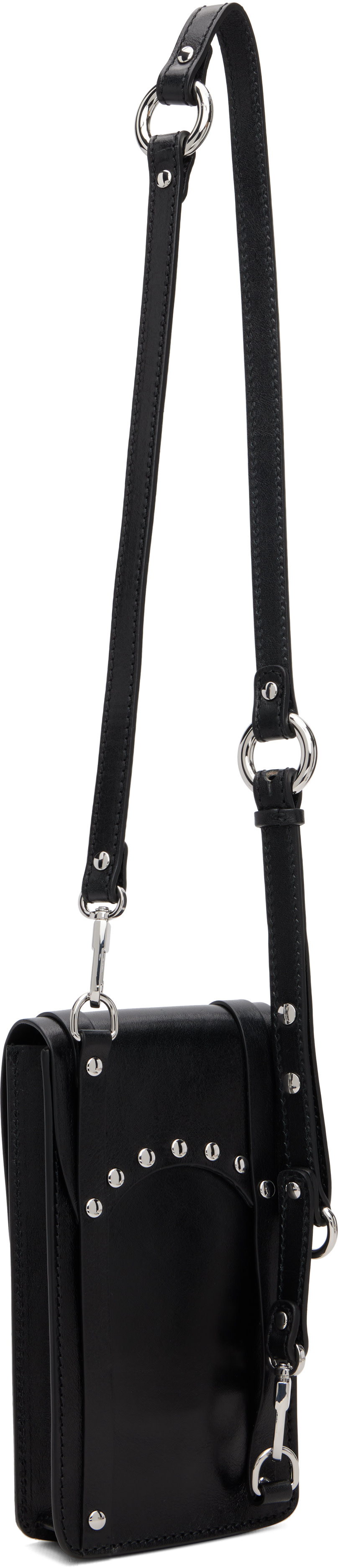 Vivienne Westwood: Black Max Mini Crossbody Bag | SSENSE