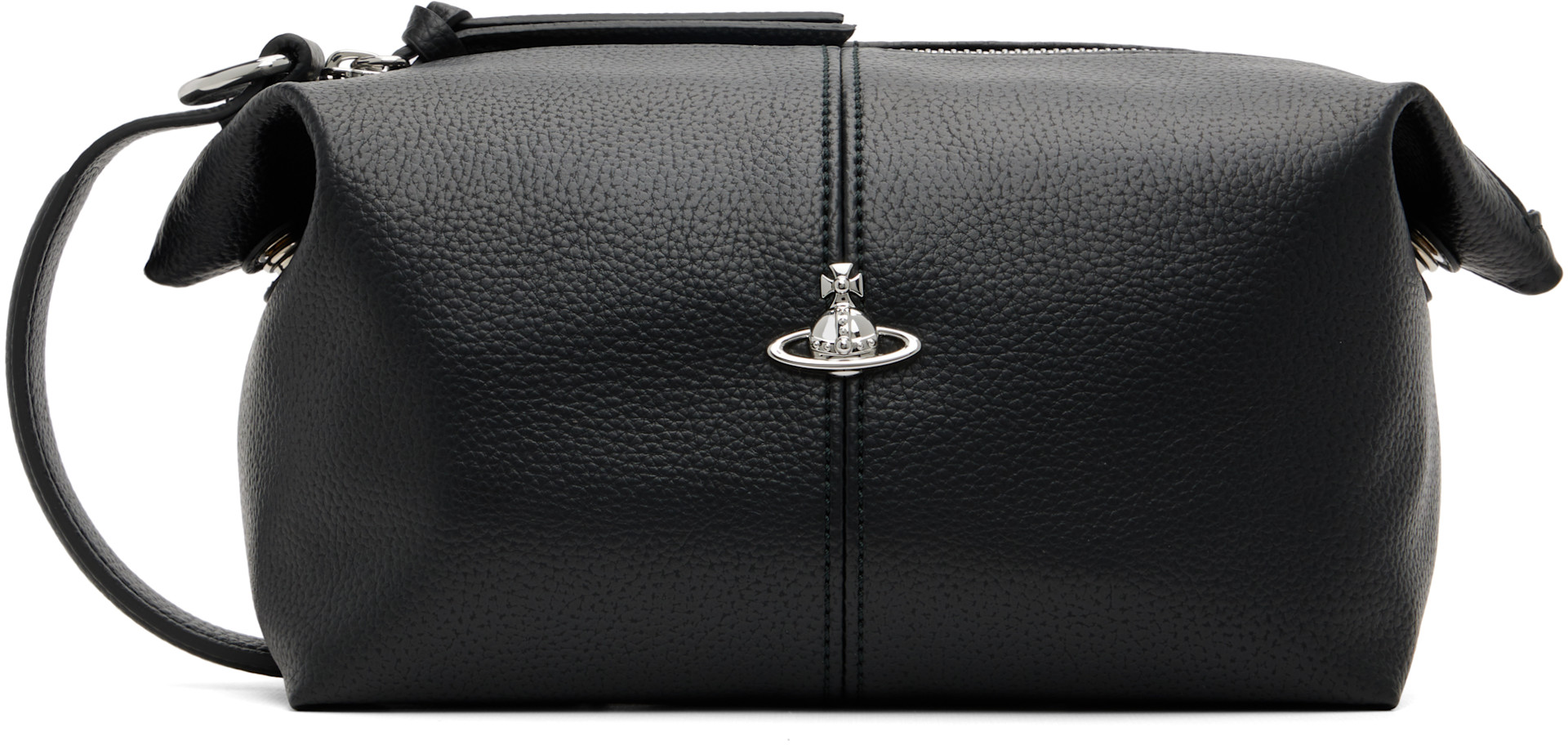 Vivienne Westwood: Black Wash Pouch | SSENSE