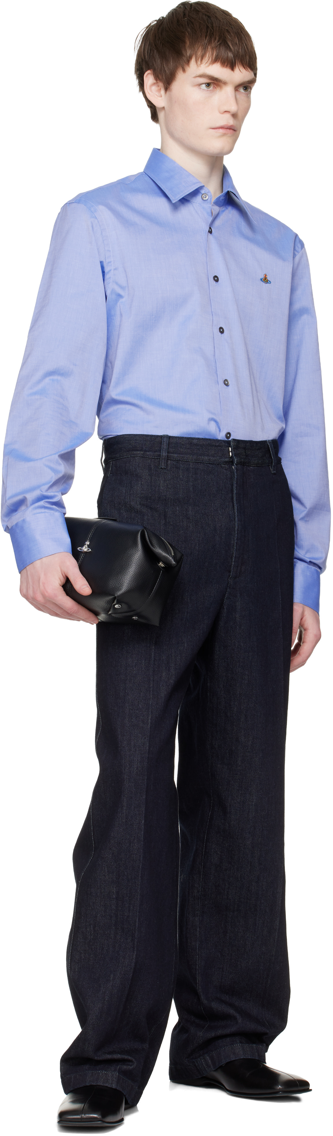 Vivienne Westwood: Black Wash Pouch | SSENSE
