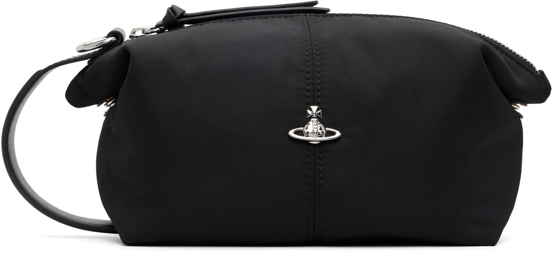Vivienne Westwood: Black Wash Pouch | SSENSE