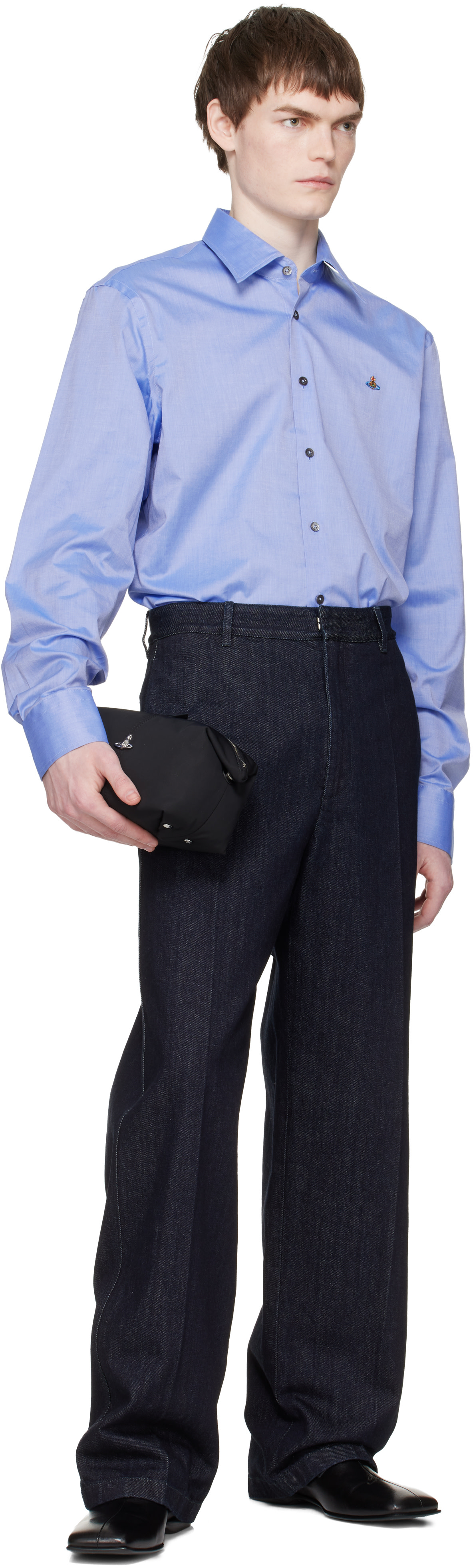 Vivienne Westwood: Black Wash Pouch | SSENSE