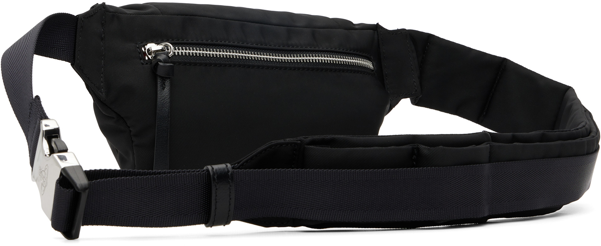 バッグ Vivienne Westwood SS24 belt bag Vivienne Westwood: Black Zeus Belt Bag | SSENSE