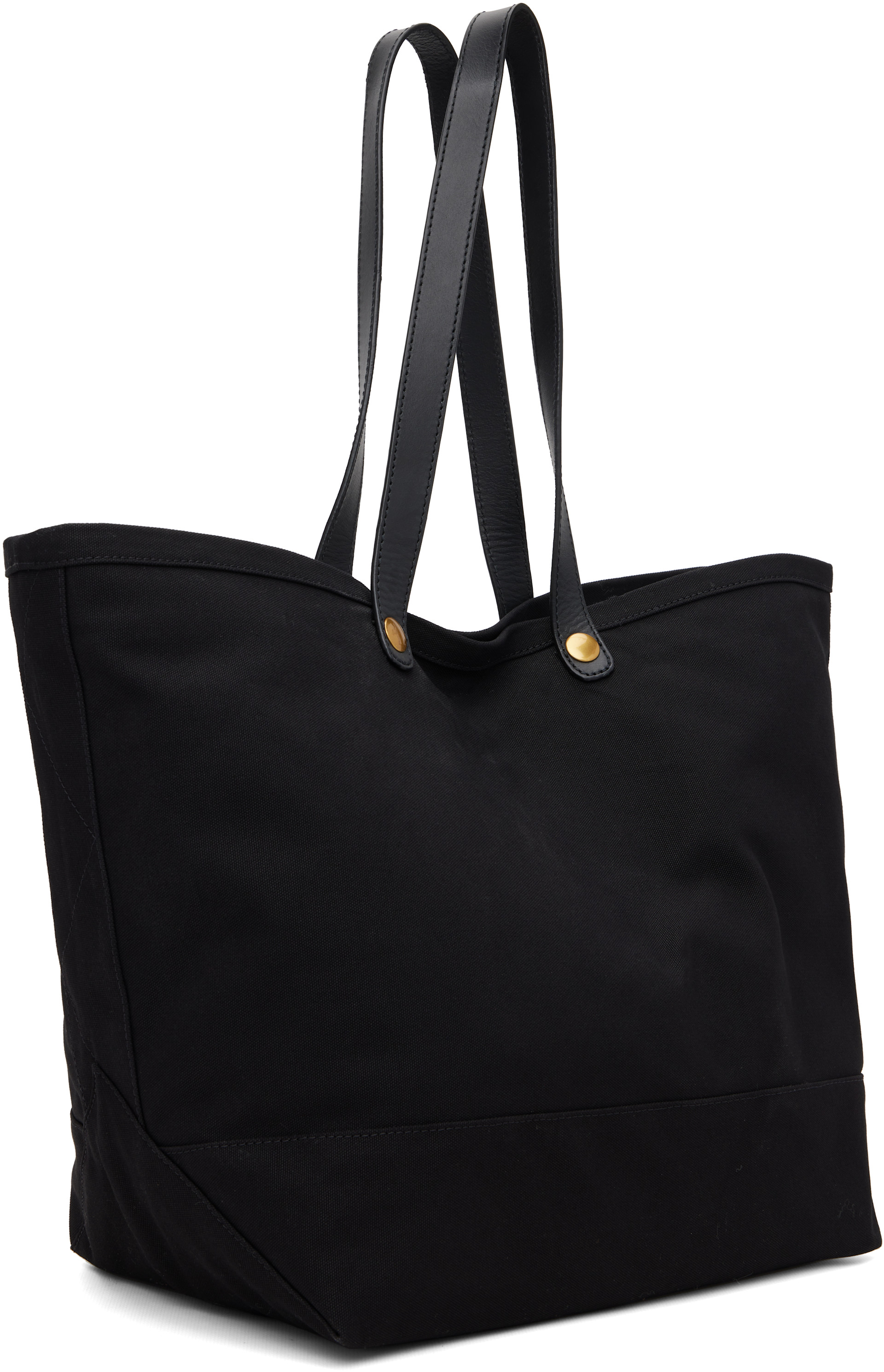 Vivienne Westwood ブラックトートバッグ Vivienne Westwood: ブラック スモール Utility Shopper トートバッグ