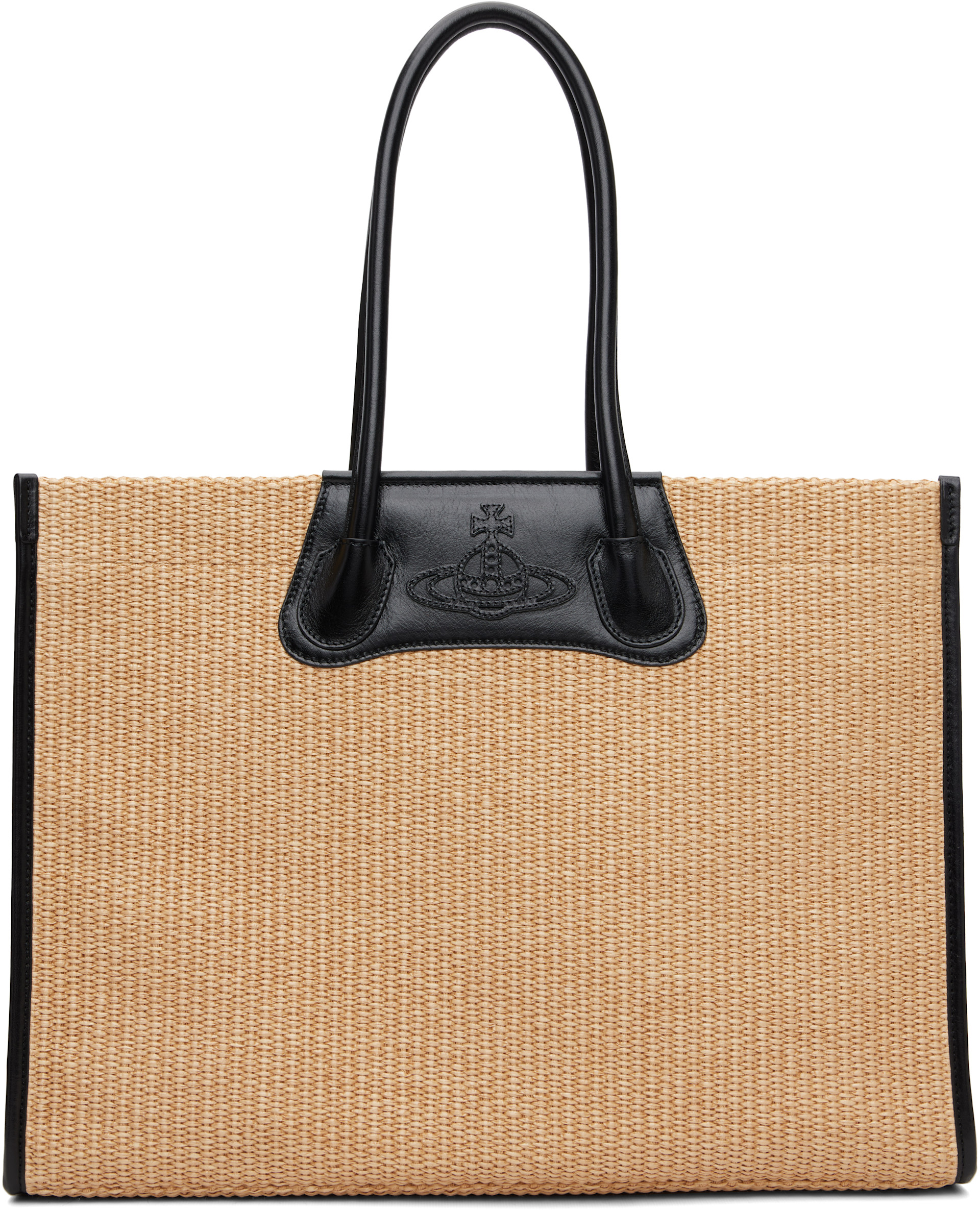 Vivienne Westwood: Beige Troy Tote | SSENSE