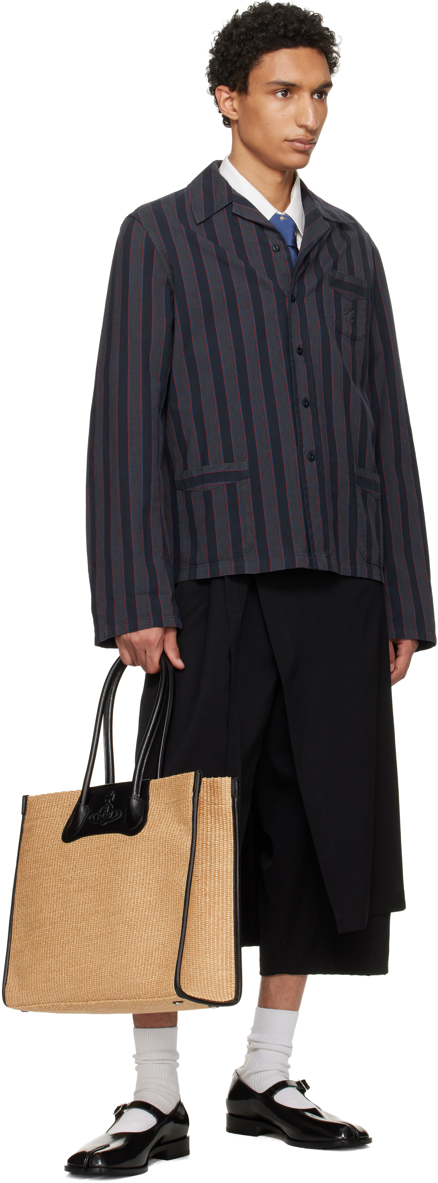Vivienne Westwood: ベージュ Troy トートバッグ | SSENSE 日本