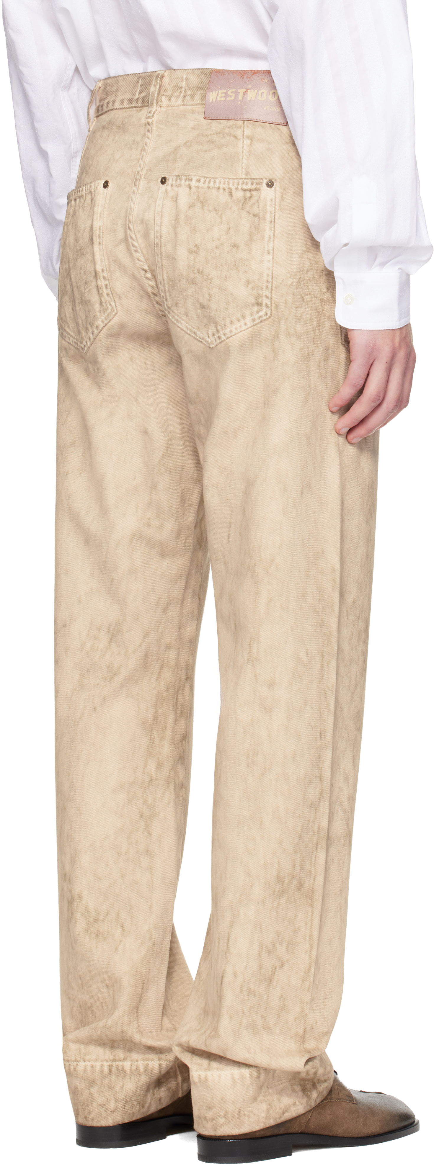 Vivienne Westwood: Beige Carpenter Jeans | SSENSE