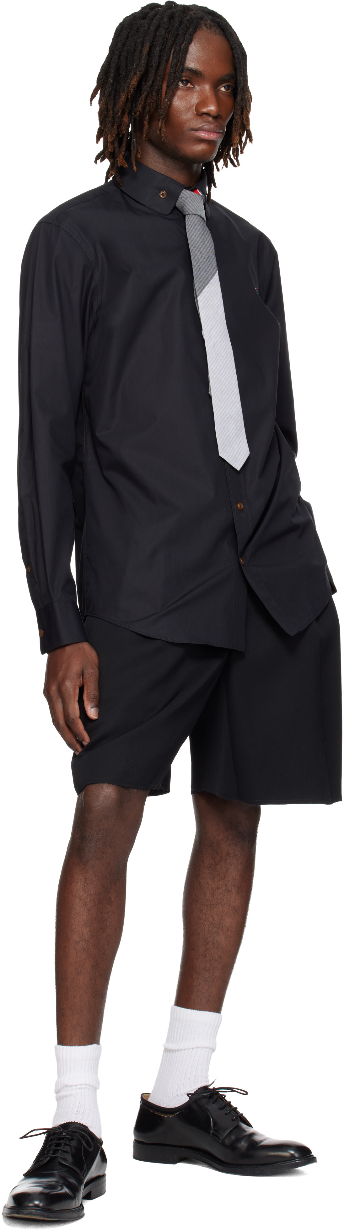 Vivienne Westwood - Black Two Button Krall Shirt