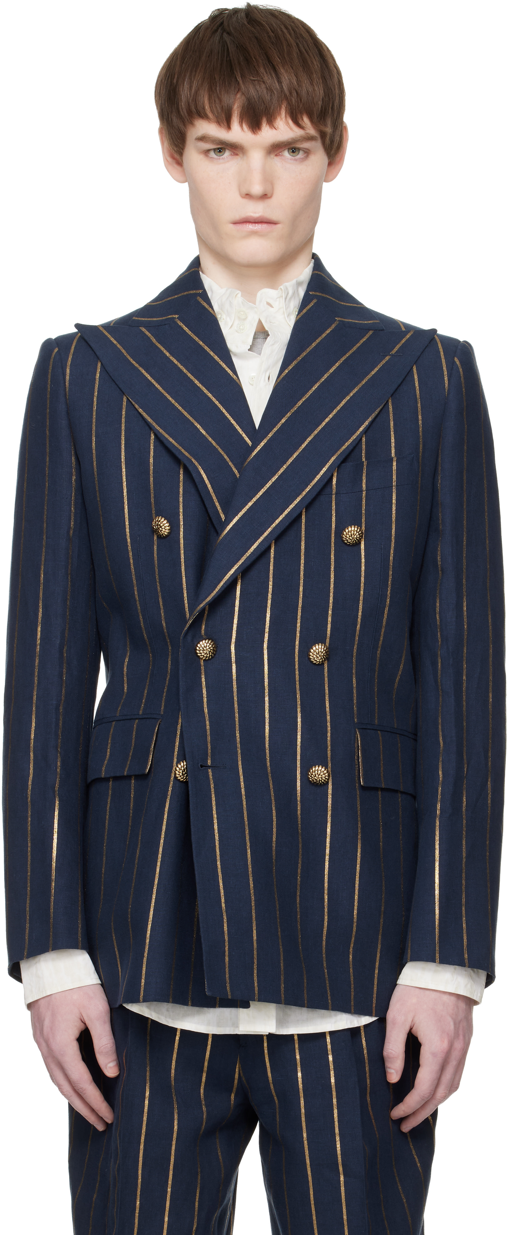 Vivienne Westwood: Navy Captain Blazer | SSENSE