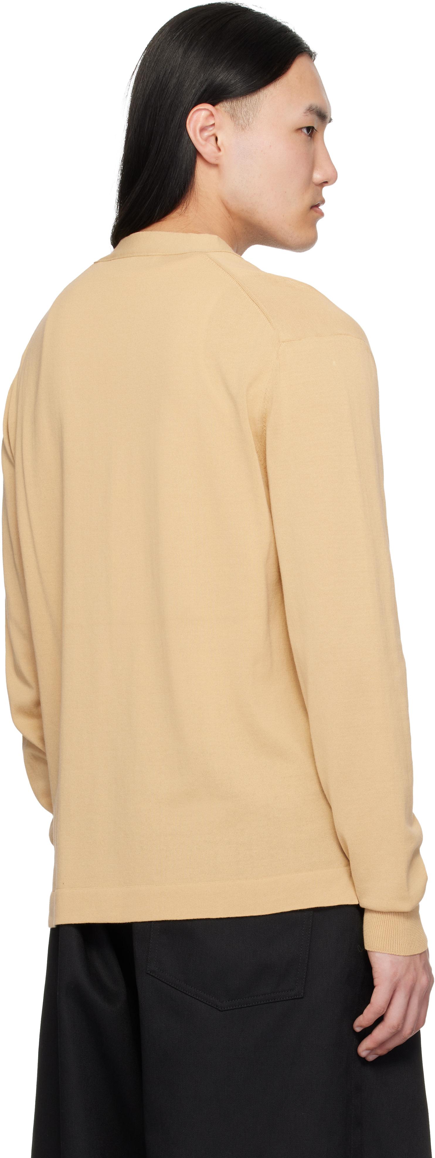 Vivienne Westwood MAN カーディガン ベージュ Vivienne Westwood Taupe Buttoned Cardigan Vivienne Westwood