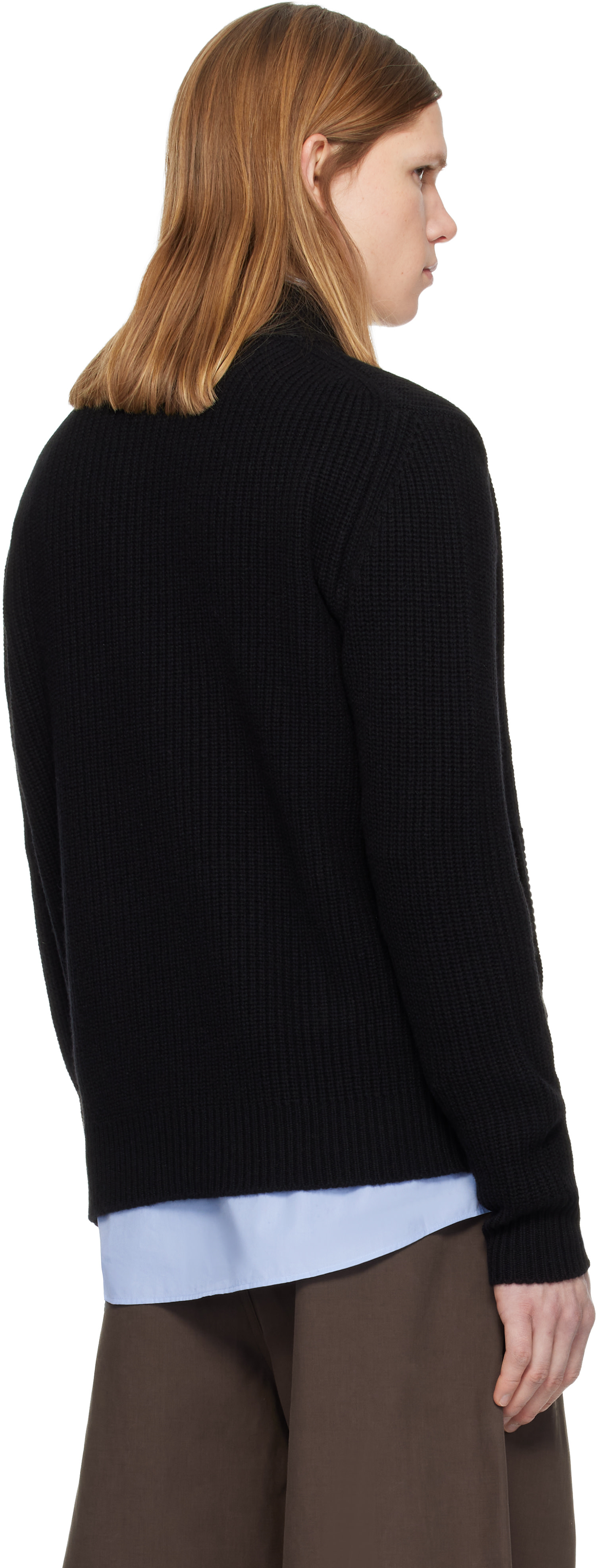 Vivienne Westwood - Pull noir à glissière