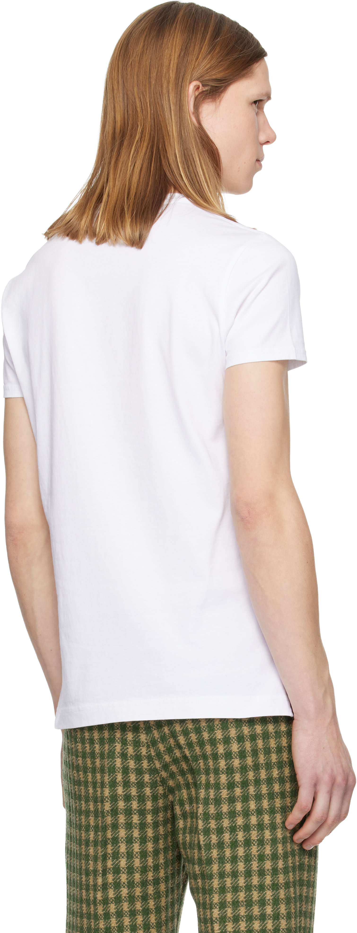 Vivienne Westwood: White Oversized Orb Peru T-shirt | SSENSE