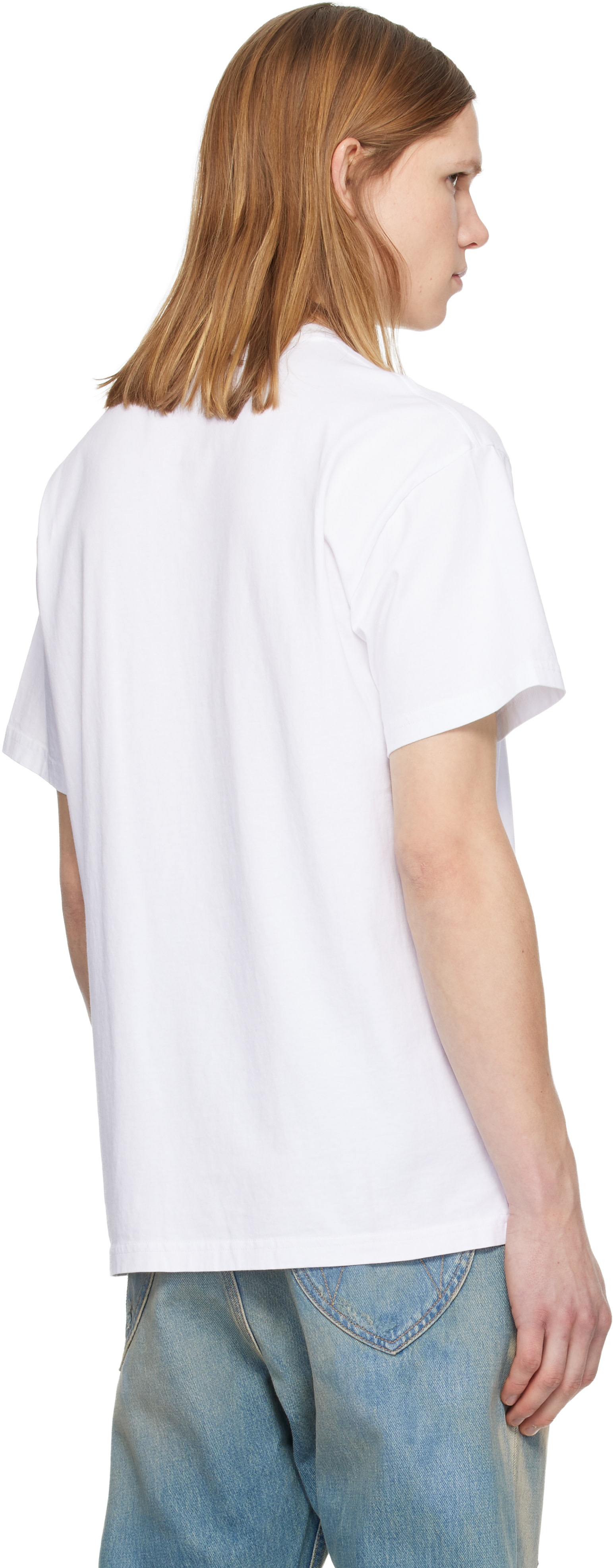 Vivienne Westwood ビッグ オーブ スタッズ Tシャツ Vivienne Westwood: White Oversized Orb Classic T-shirt | SSENSE