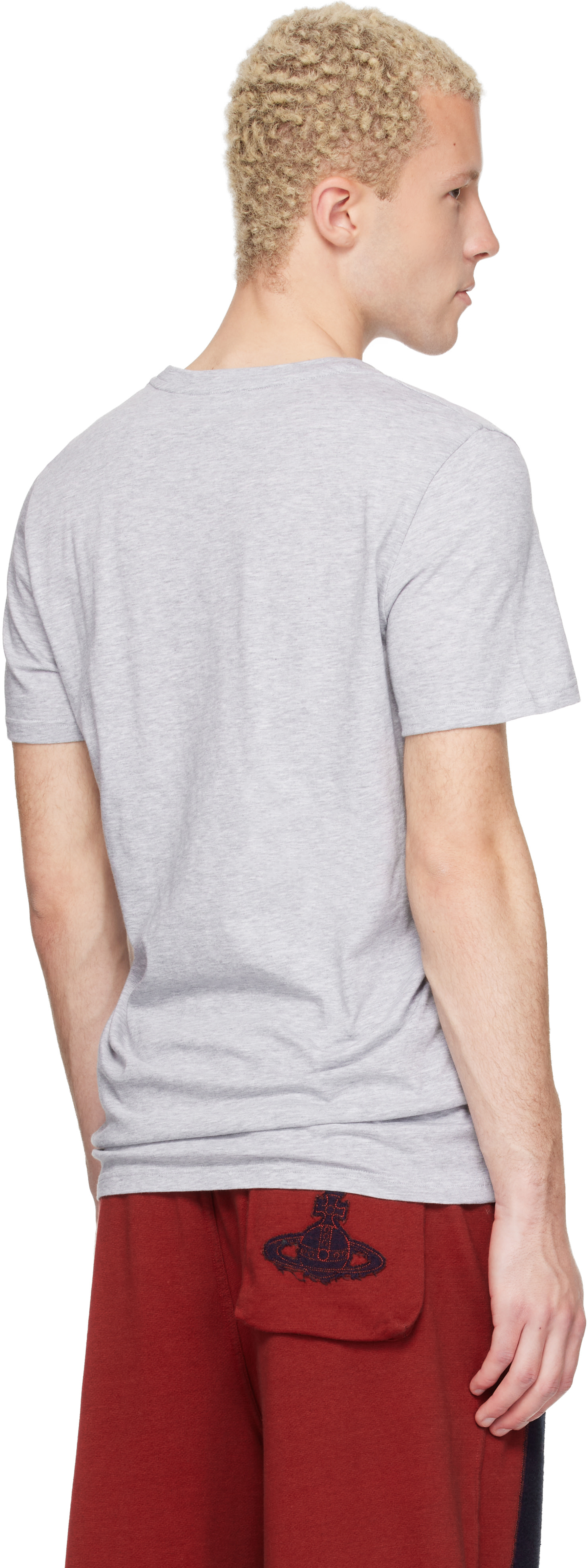 Vivienne Westwood: Two-Pack Gray Cotton Jersey T-shirts | SSENSE