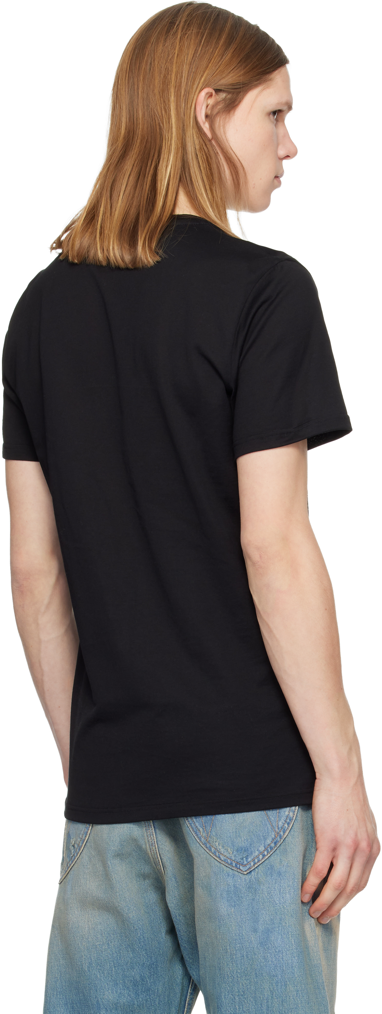 Vivienne Westwood - Black Embroidered Logo T-shirt