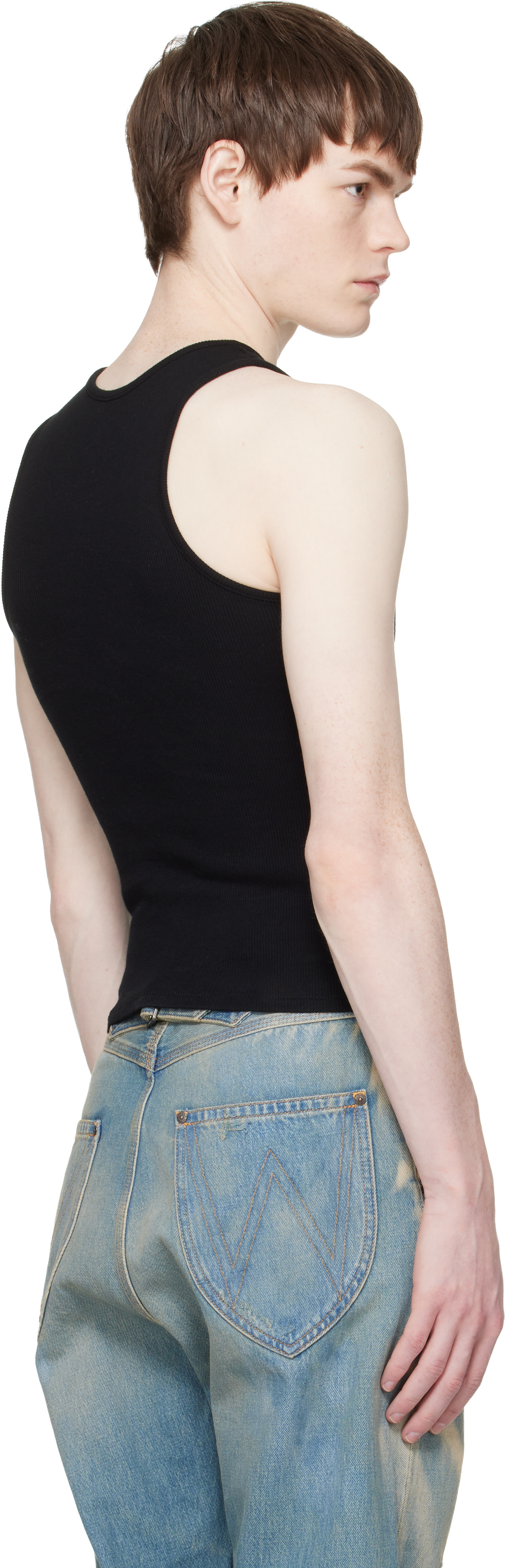 Vivienne Westwood: Black 90s Tank Top | SSENSE