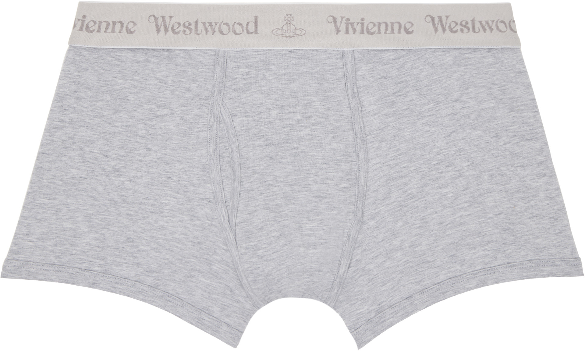 Vivienne Westwood: グレー コットン ボクサーブリーフ 2枚セット