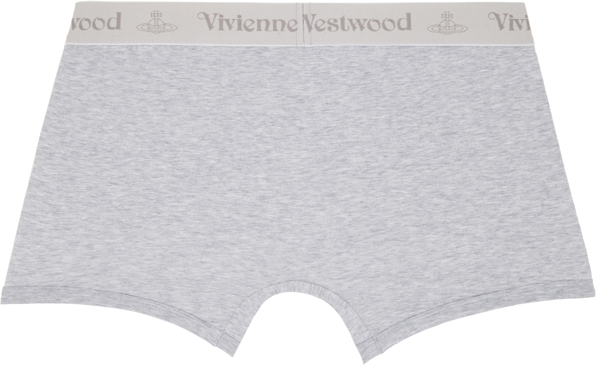 Vivienne Westwood: グレー コットン ボクサーブリーフ 2枚セット