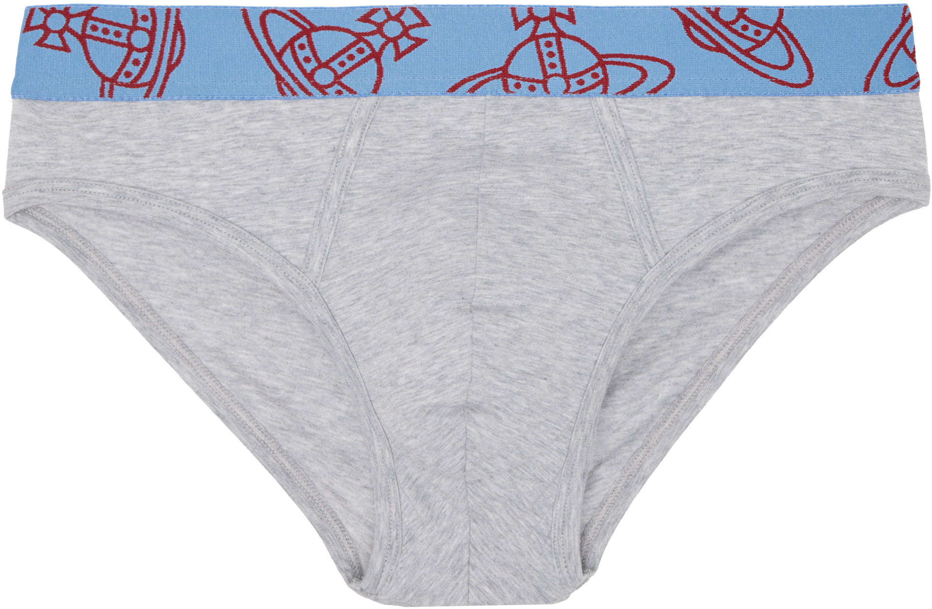 Vivienne Westwood: Three-Pack Multicolor Slip Band Briefs | SSENSE
