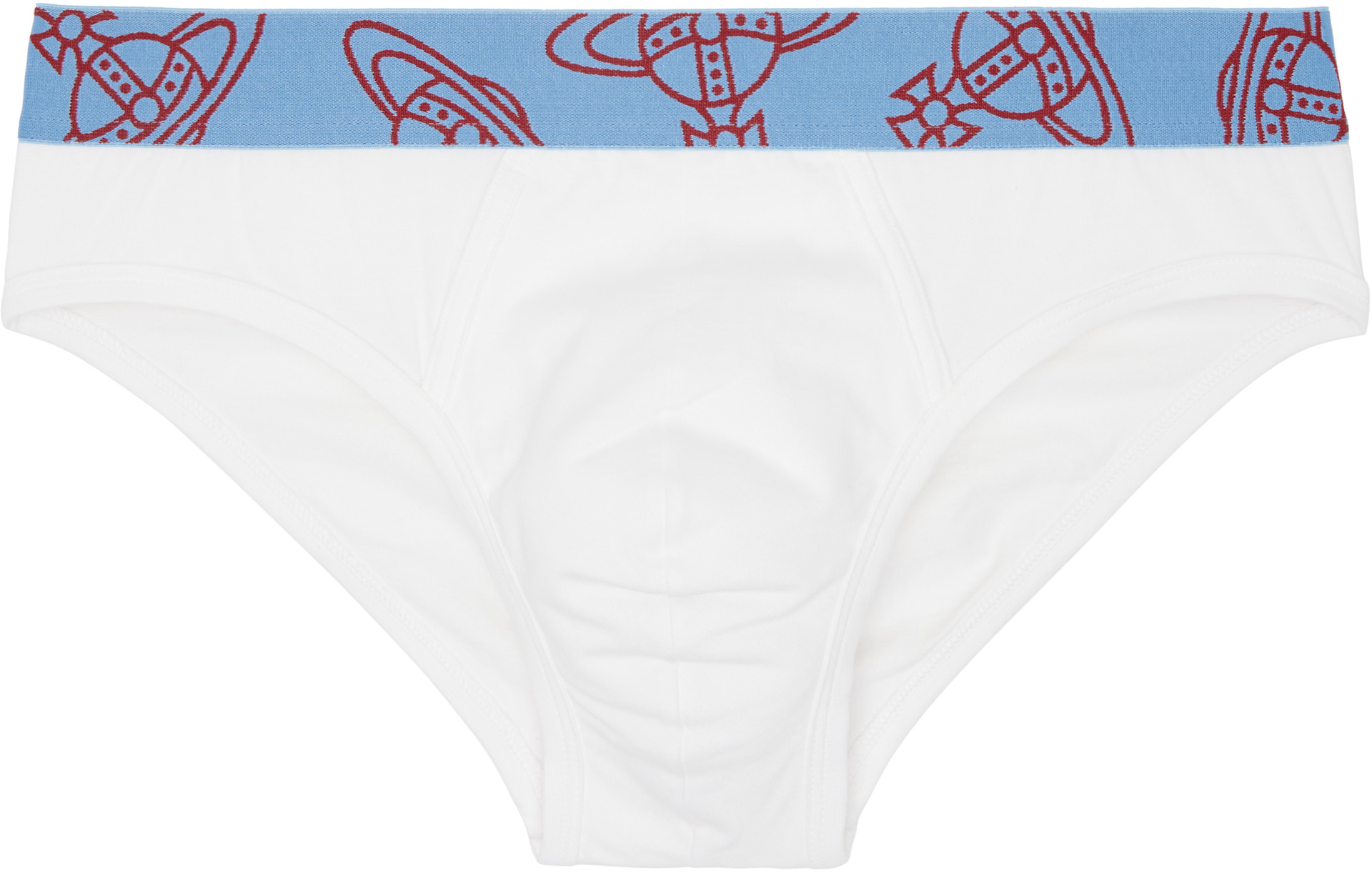Vivienne Westwood: Three-Pack Multicolor Slip Band Briefs | SSENSE