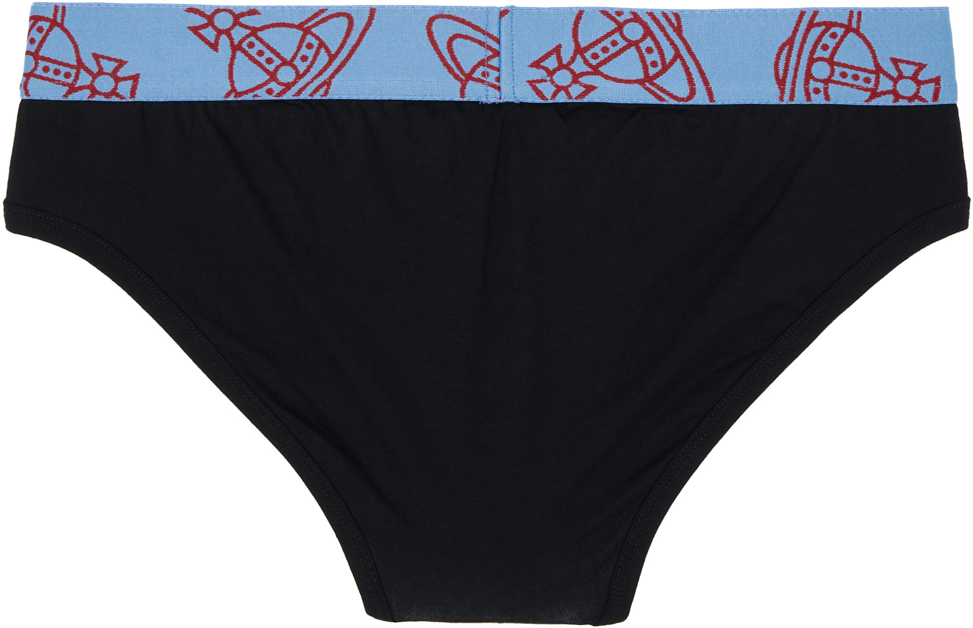 Vivienne Westwood: Three-Pack Multicolor Slip Band Briefs | SSENSE