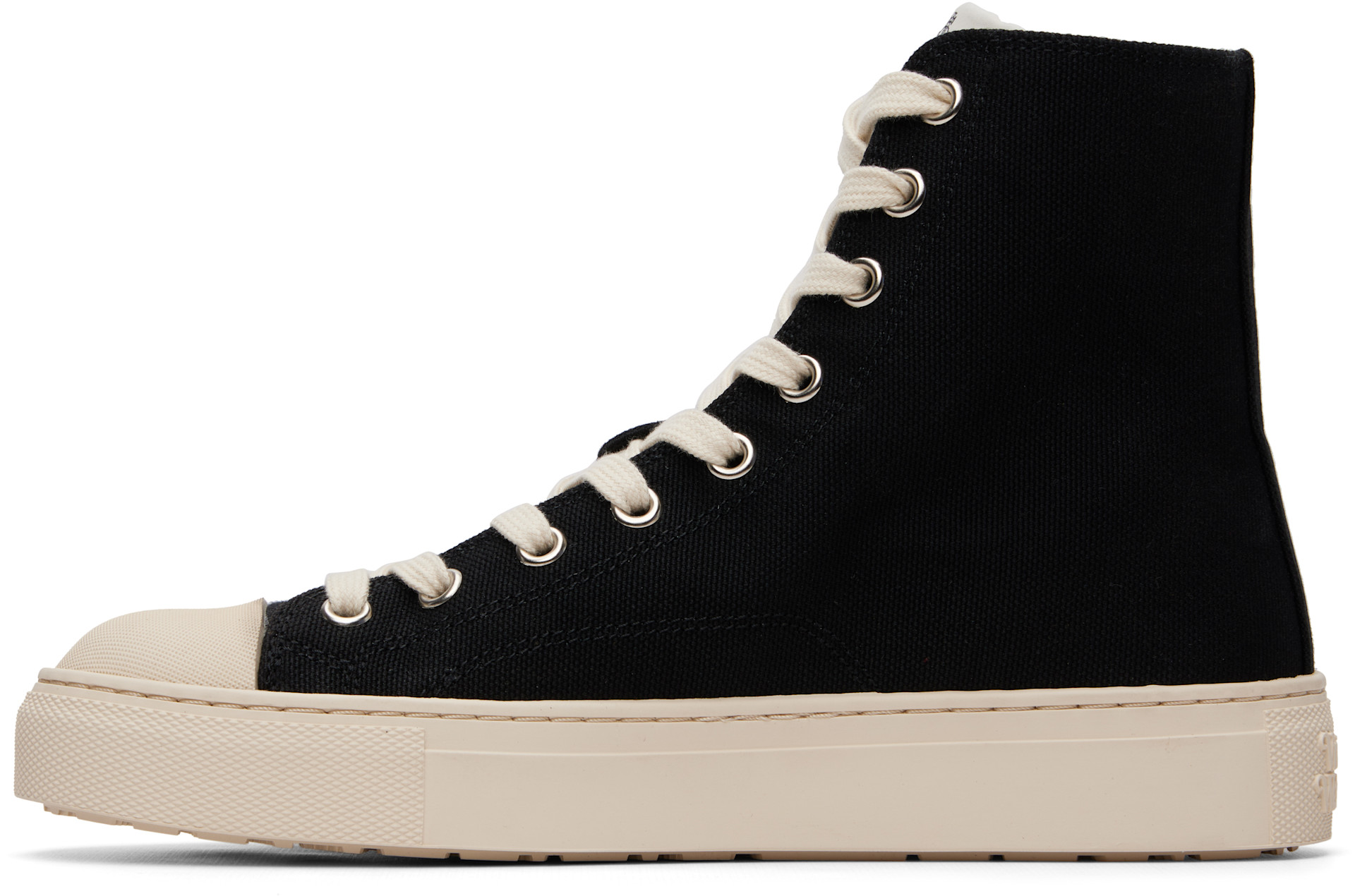 Vivienne Westwood: ブラック Plimsoll ハイカットスニーカー | SSENSE