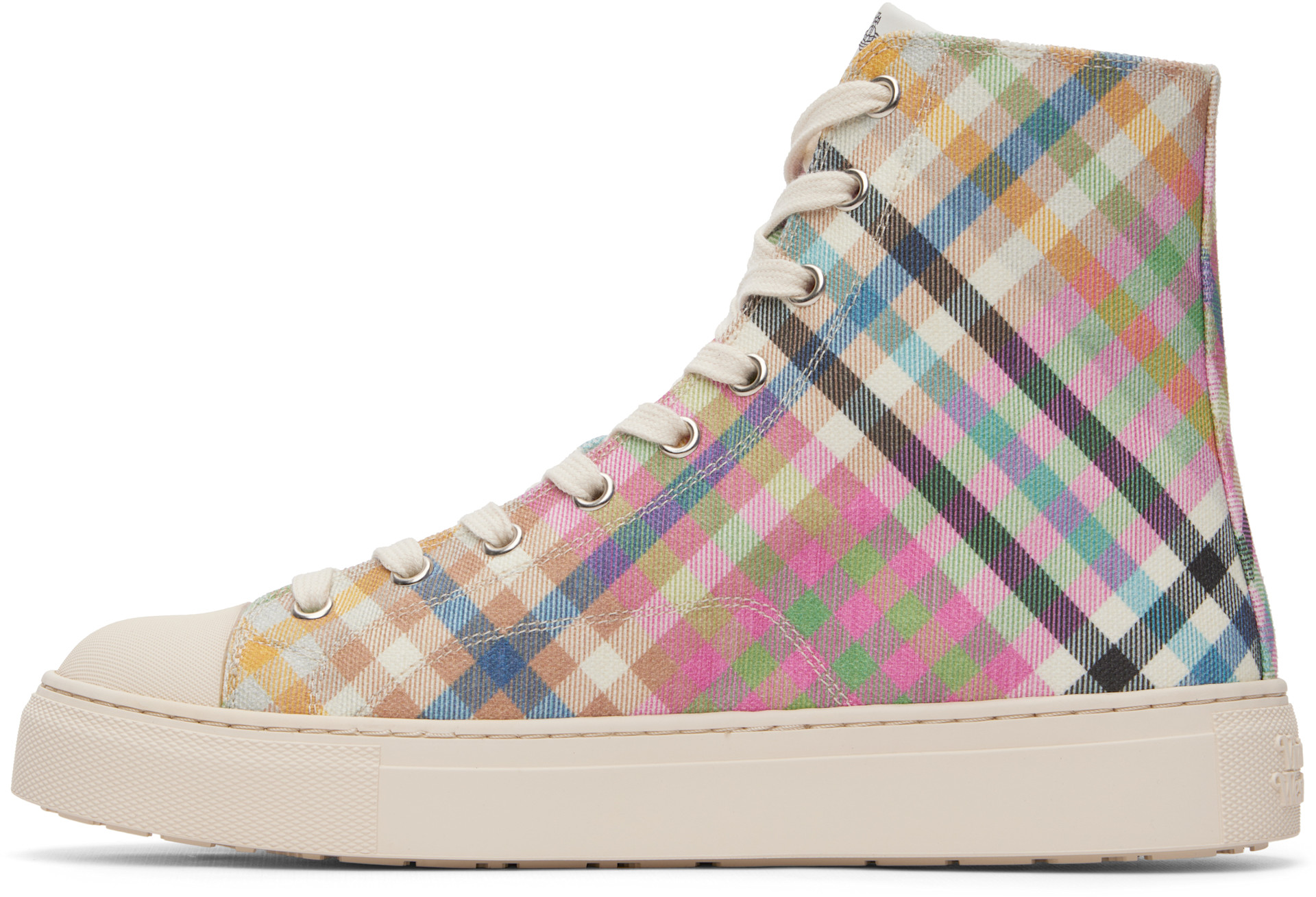 Vivienne Westwood: マルチカラー Plimsoll ハイカットスニーカー