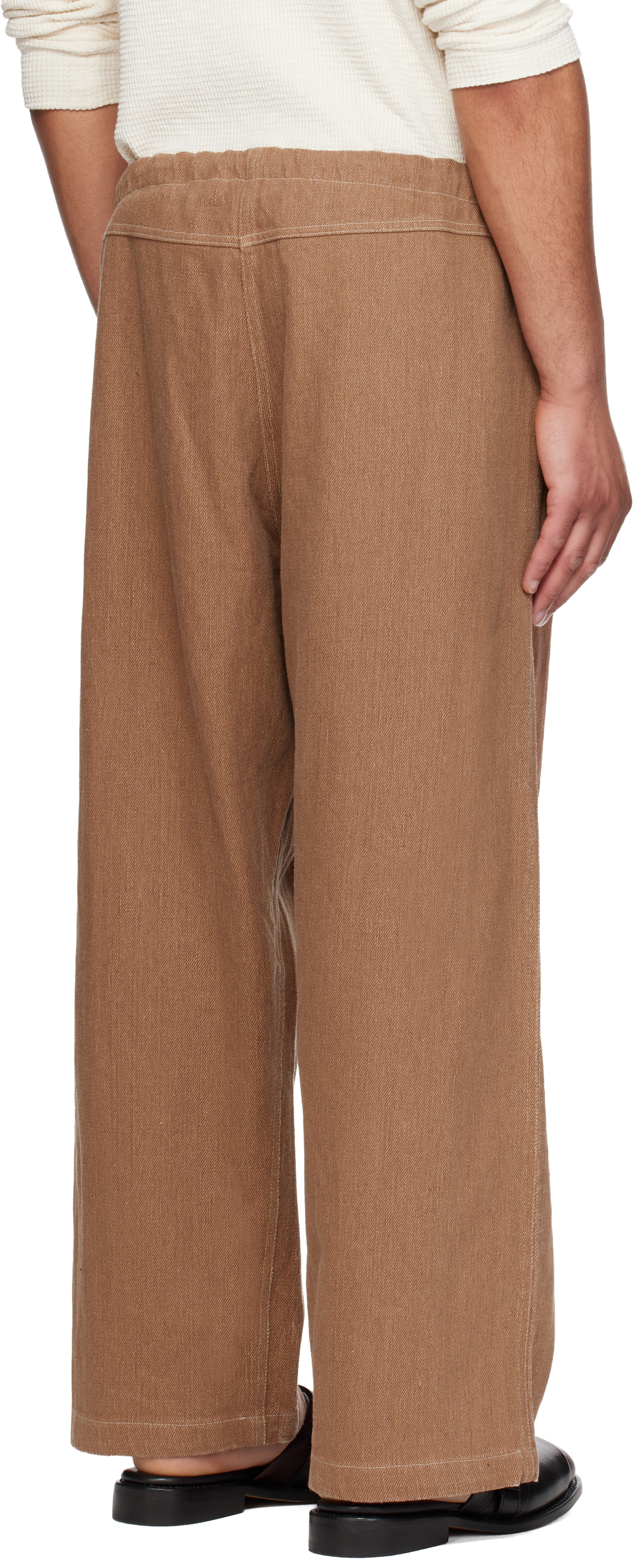 colbo - Pantalon écourté brun