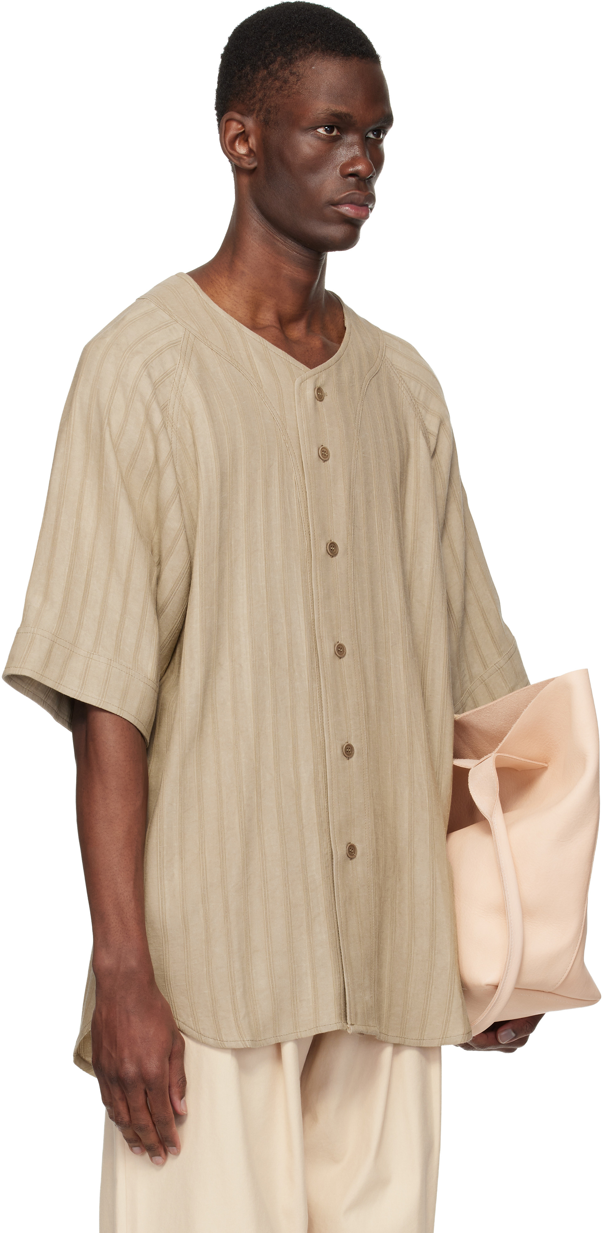 colbo - Chemise de baseball beige