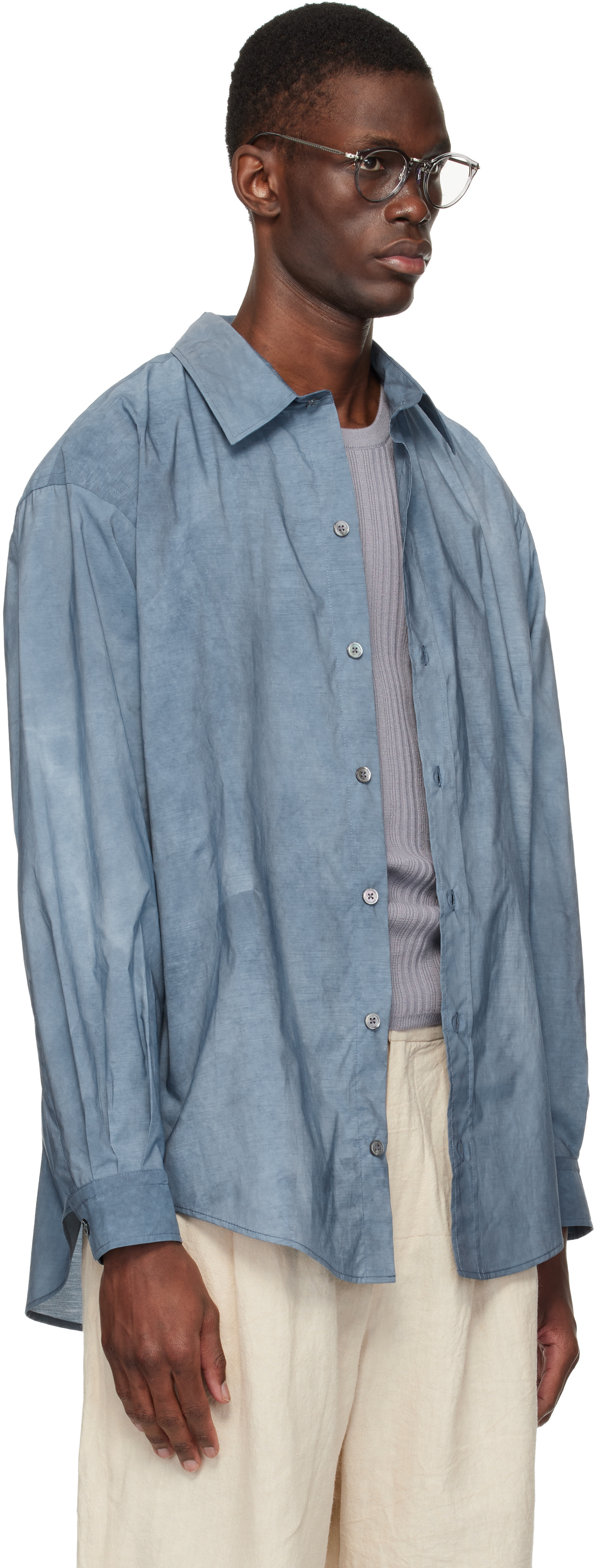 colbo - Chemise Office bleue
