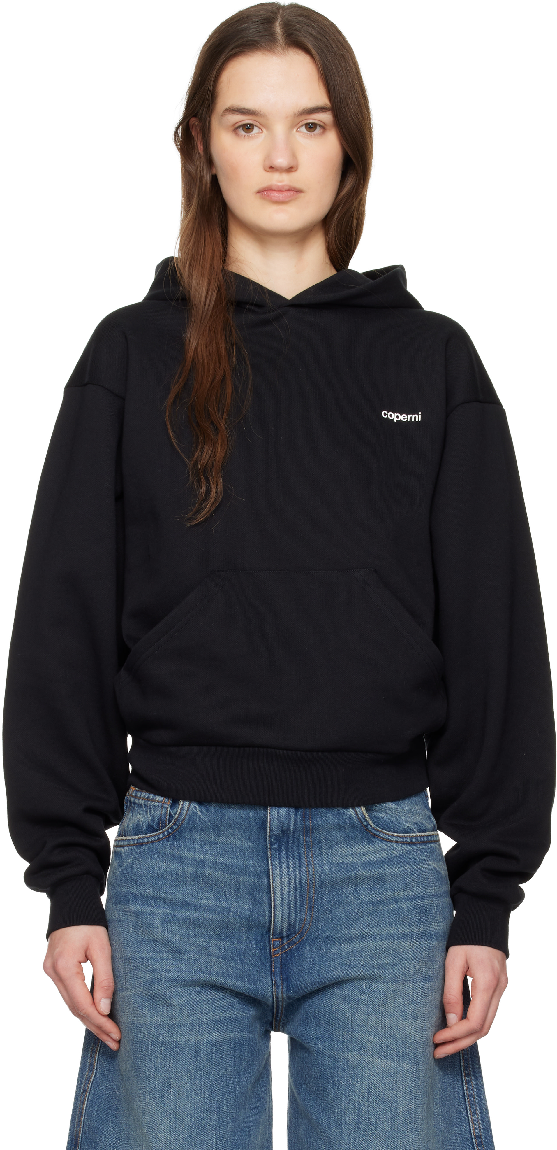 Coperni - Pull à capuche noir