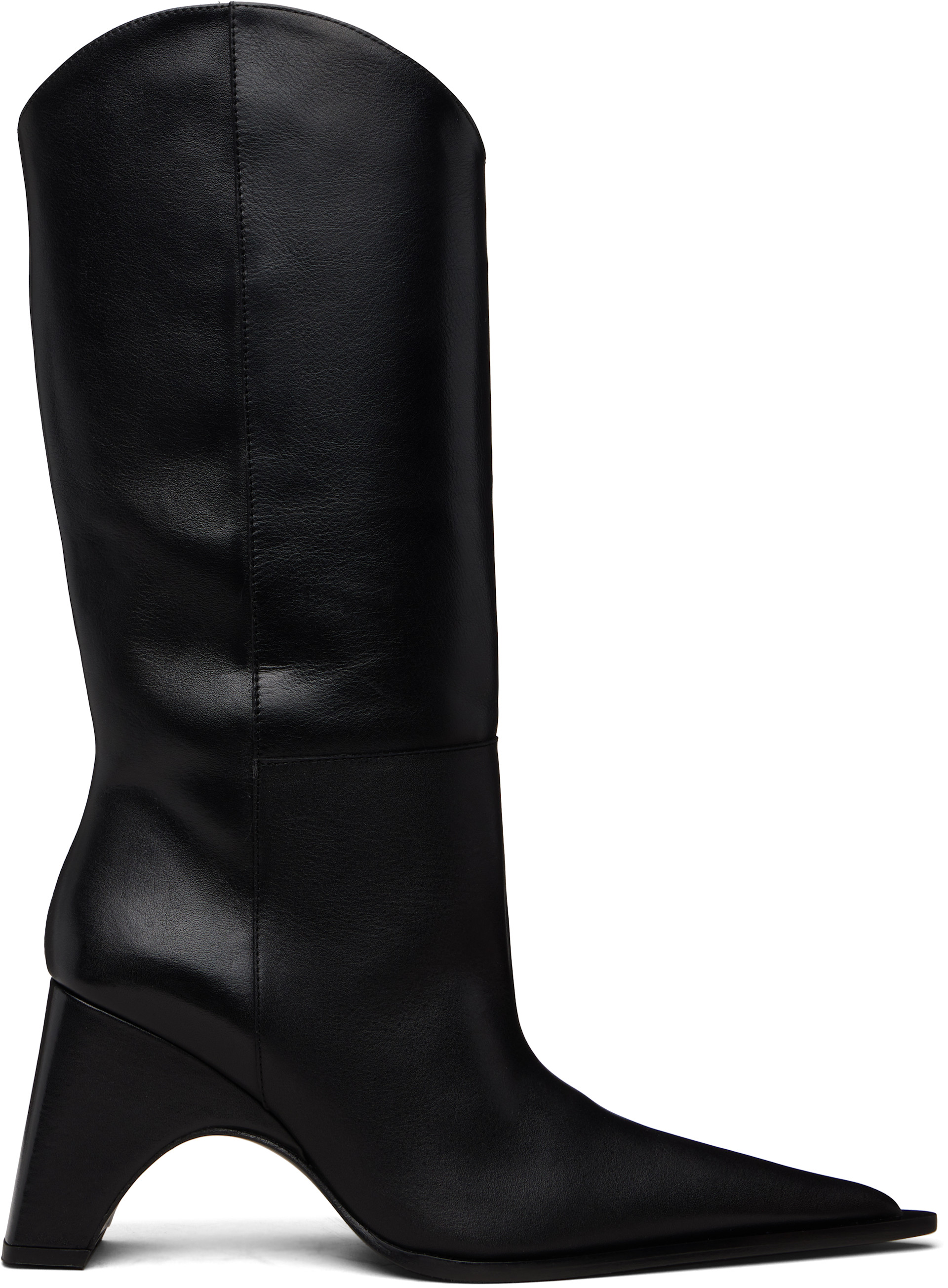 Coperni - Black Cowboy Bridge Boots