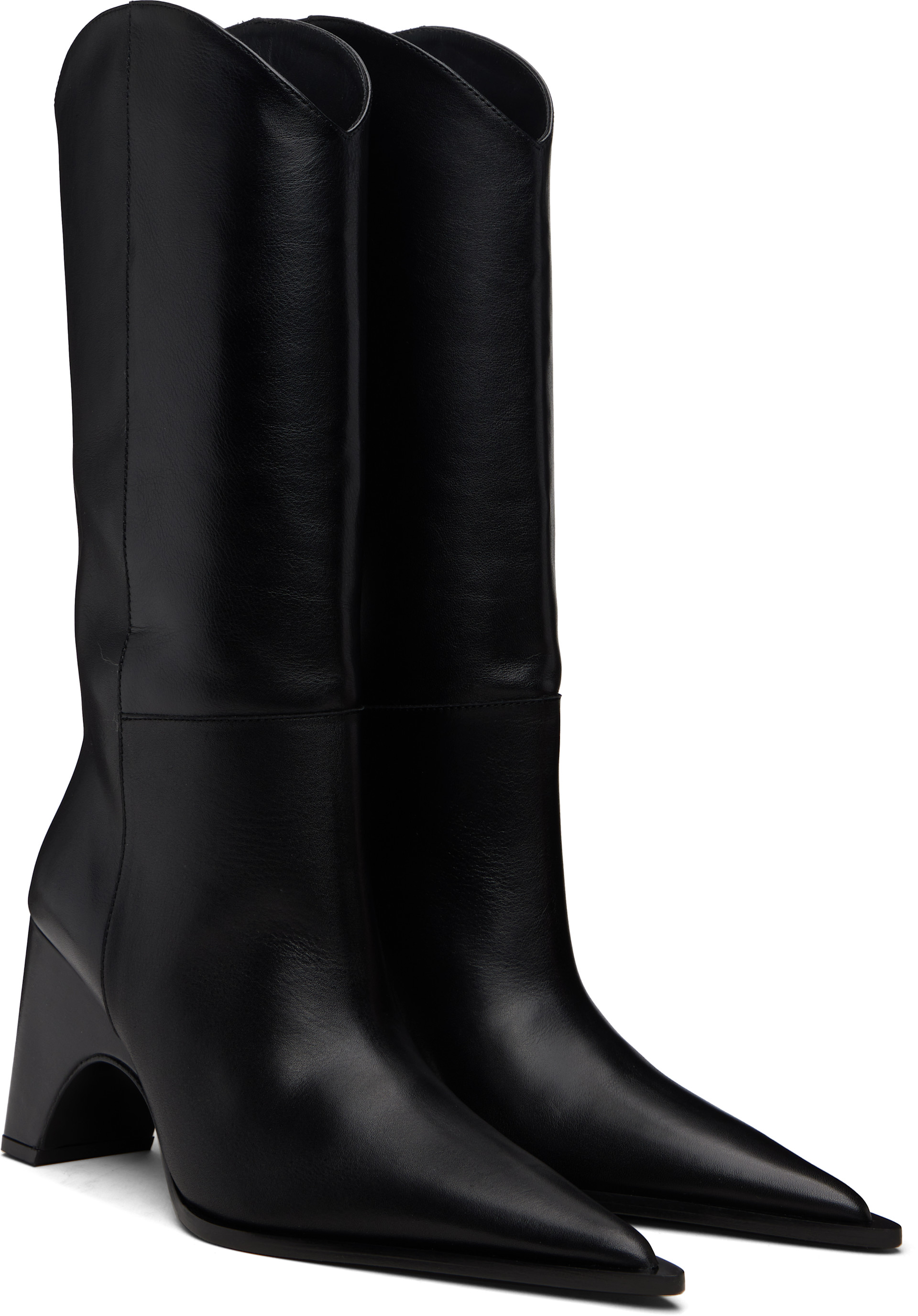 Coperni - Black Cowboy Bridge Boots