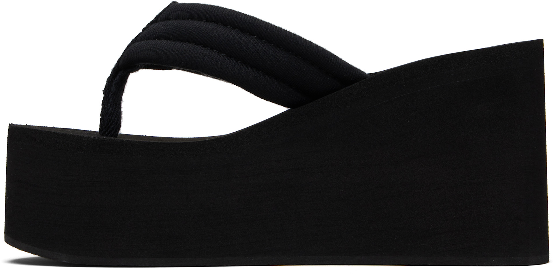 Coperni - Sandales à talon compensé noires