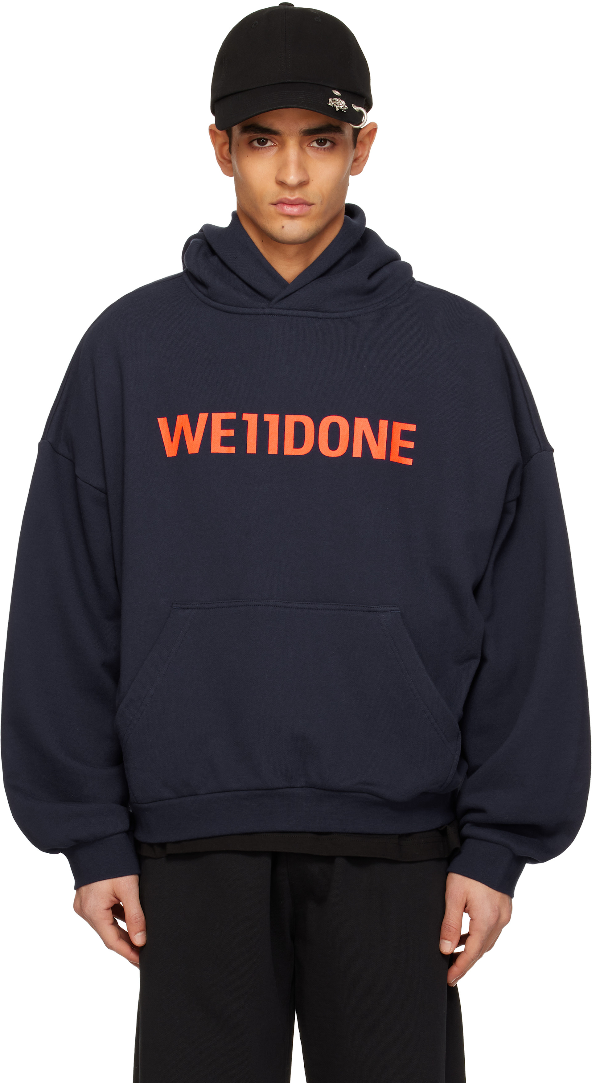 We11done - 네이비 웰던 후디