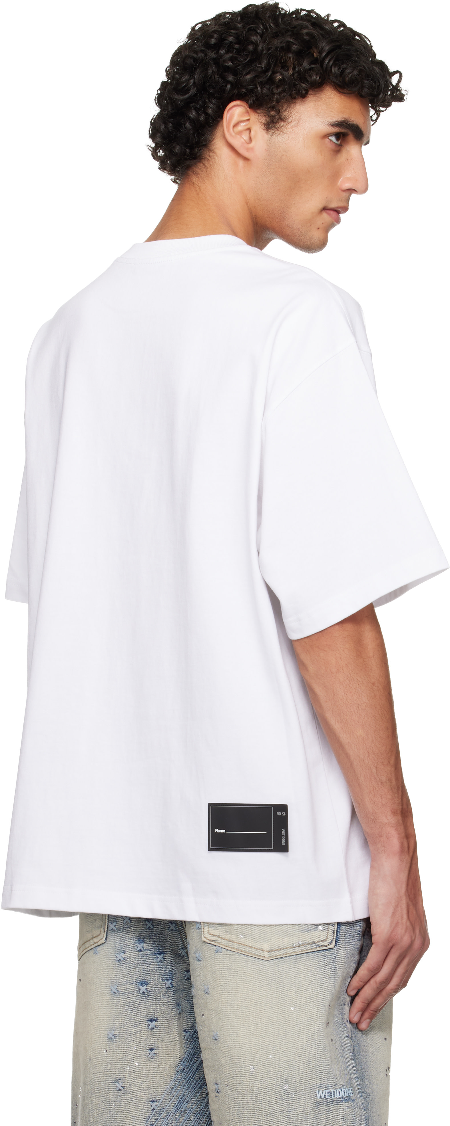 We11done - ホワイト Smile Logo Tシャツ