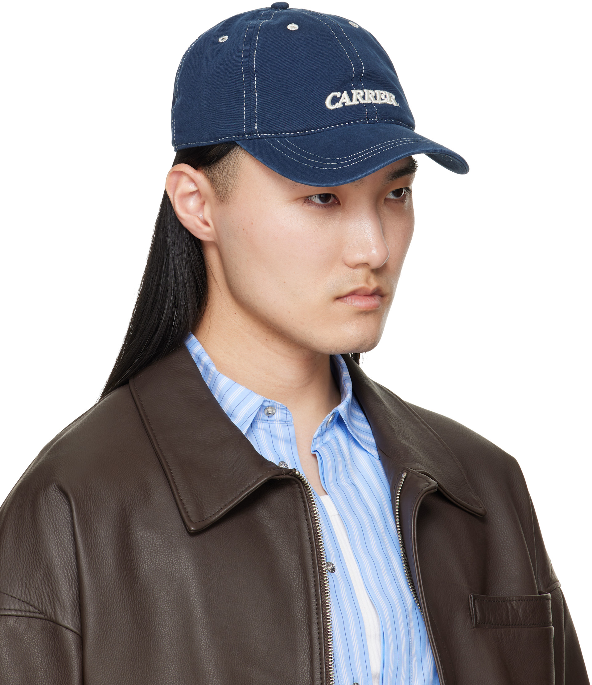CARRER - ネイビー Mica キャップ