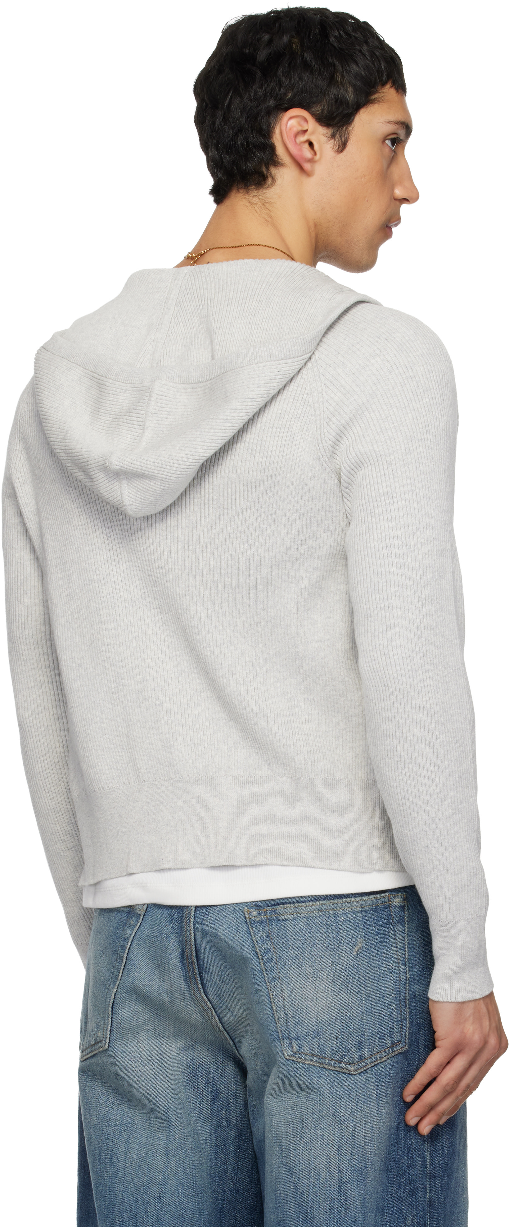 CARRER - Pull à capuche Matti gris