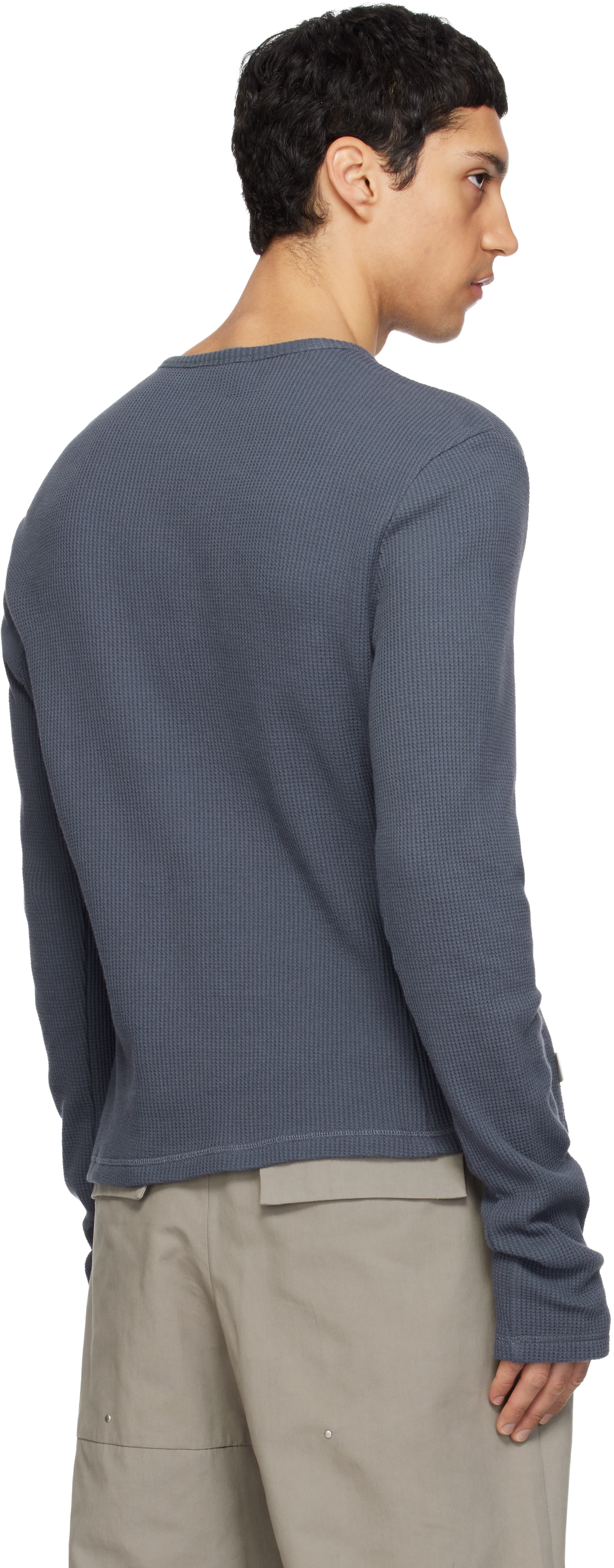 CARRER - Henley Lis bleu marine