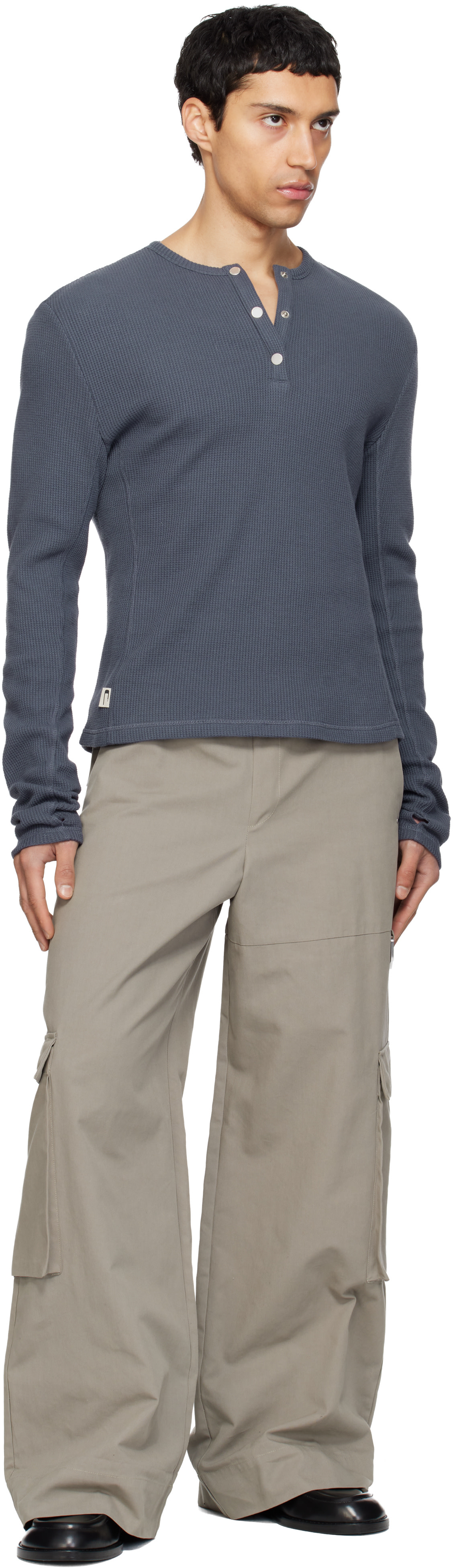 CARRER - Henley Lis bleu marine