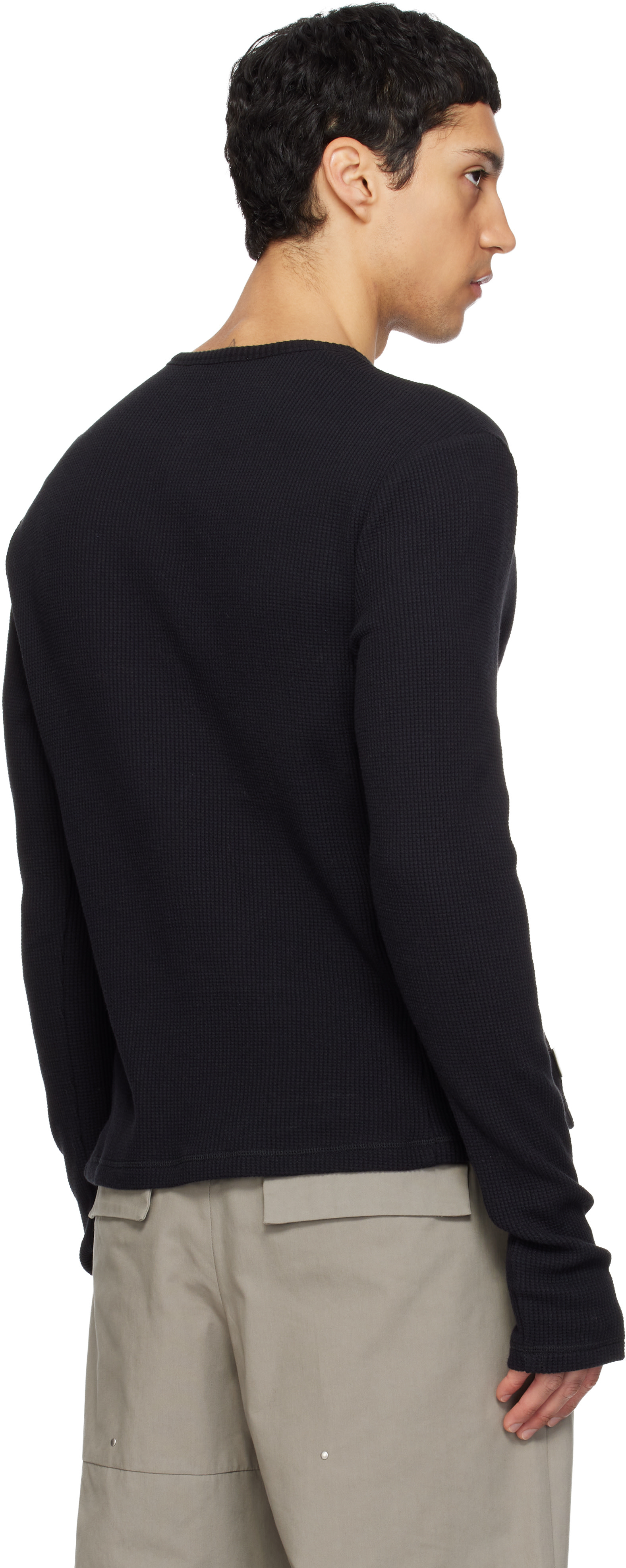 CARRER - Henley Lis noir exclusif à SSENSE