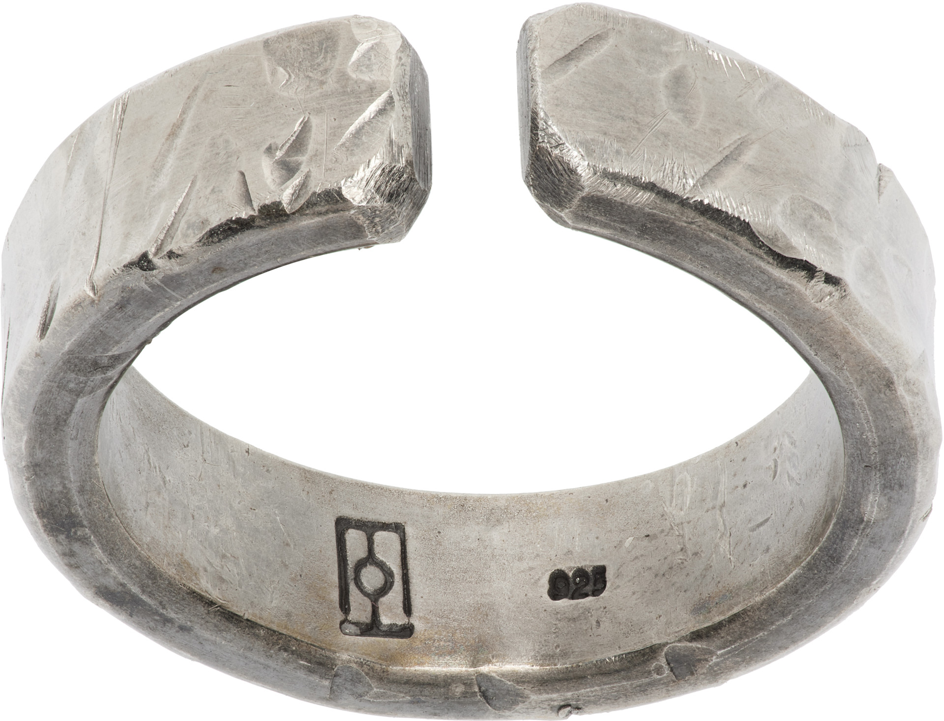 title of work - Bague martelée