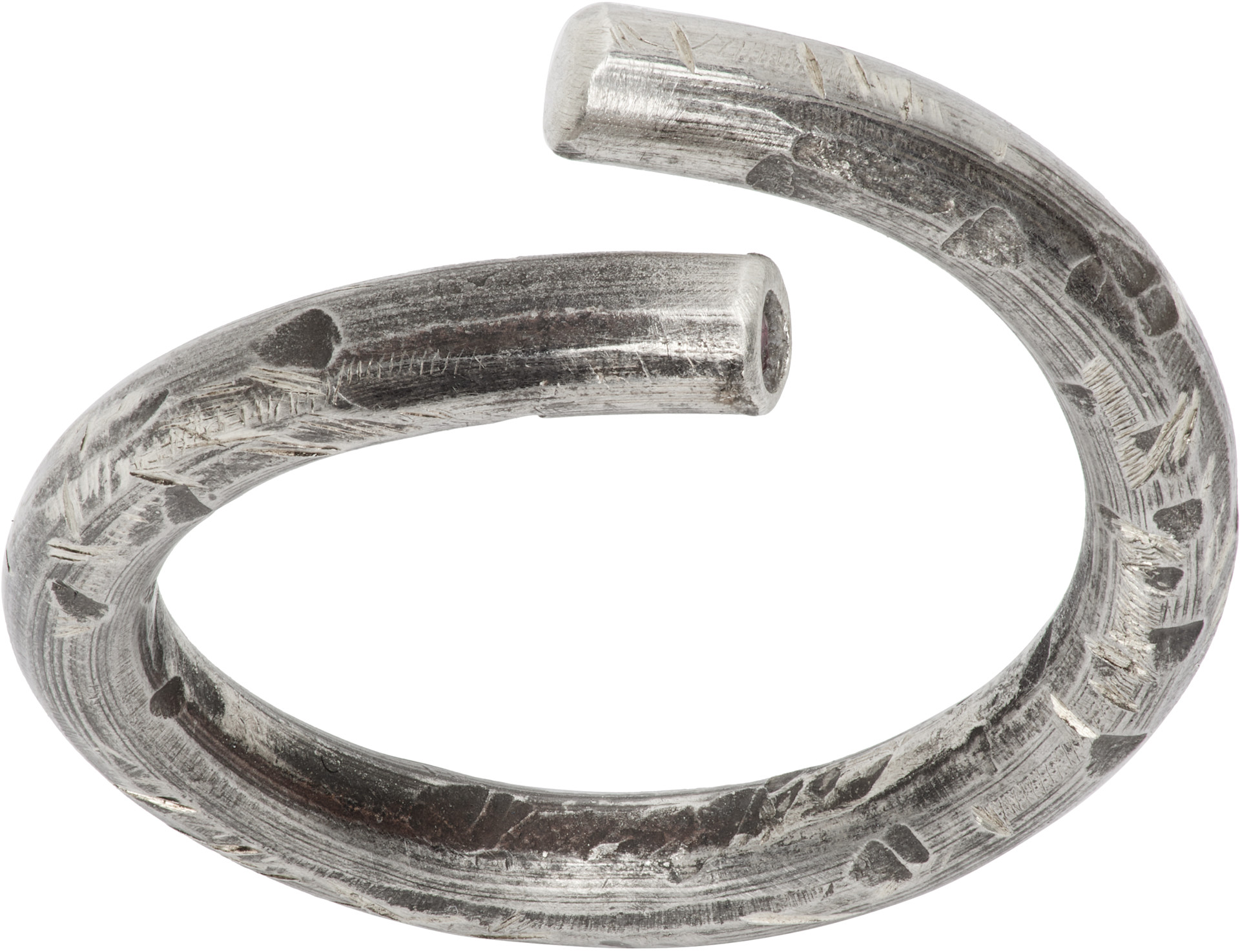 title of work - Bague martelée